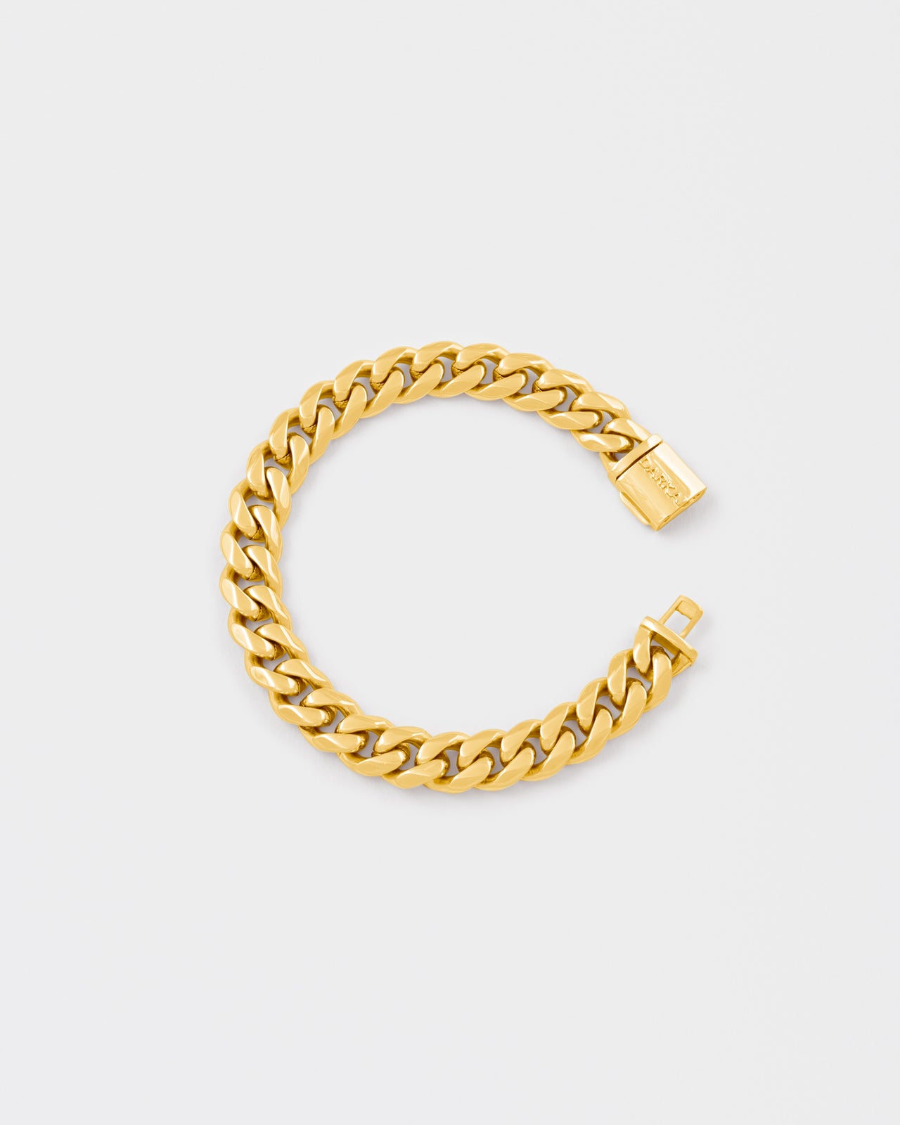 DARKAI yellow gold cuban bracelet