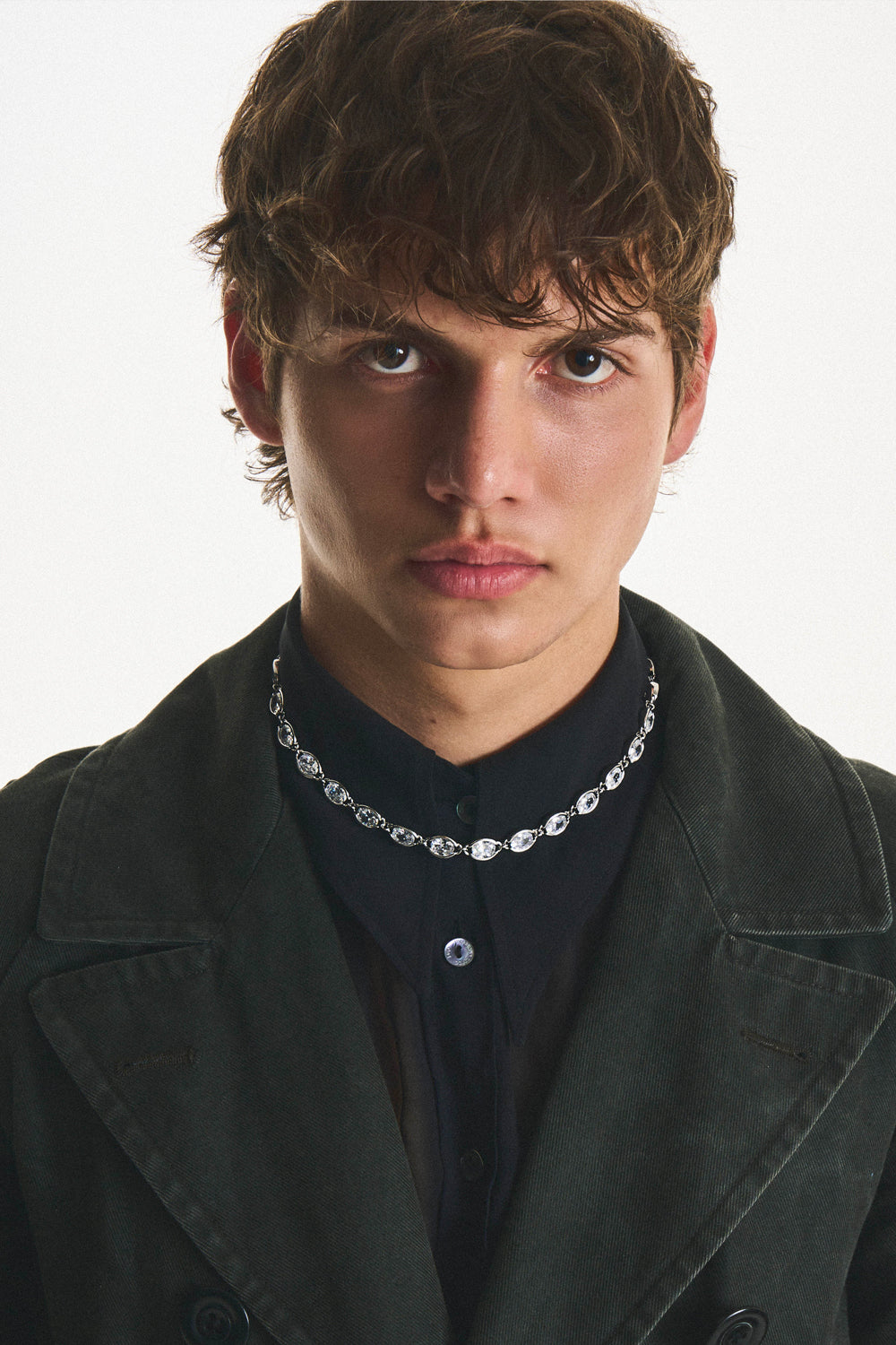 DARKAI Anchor White Necklace Main Picture