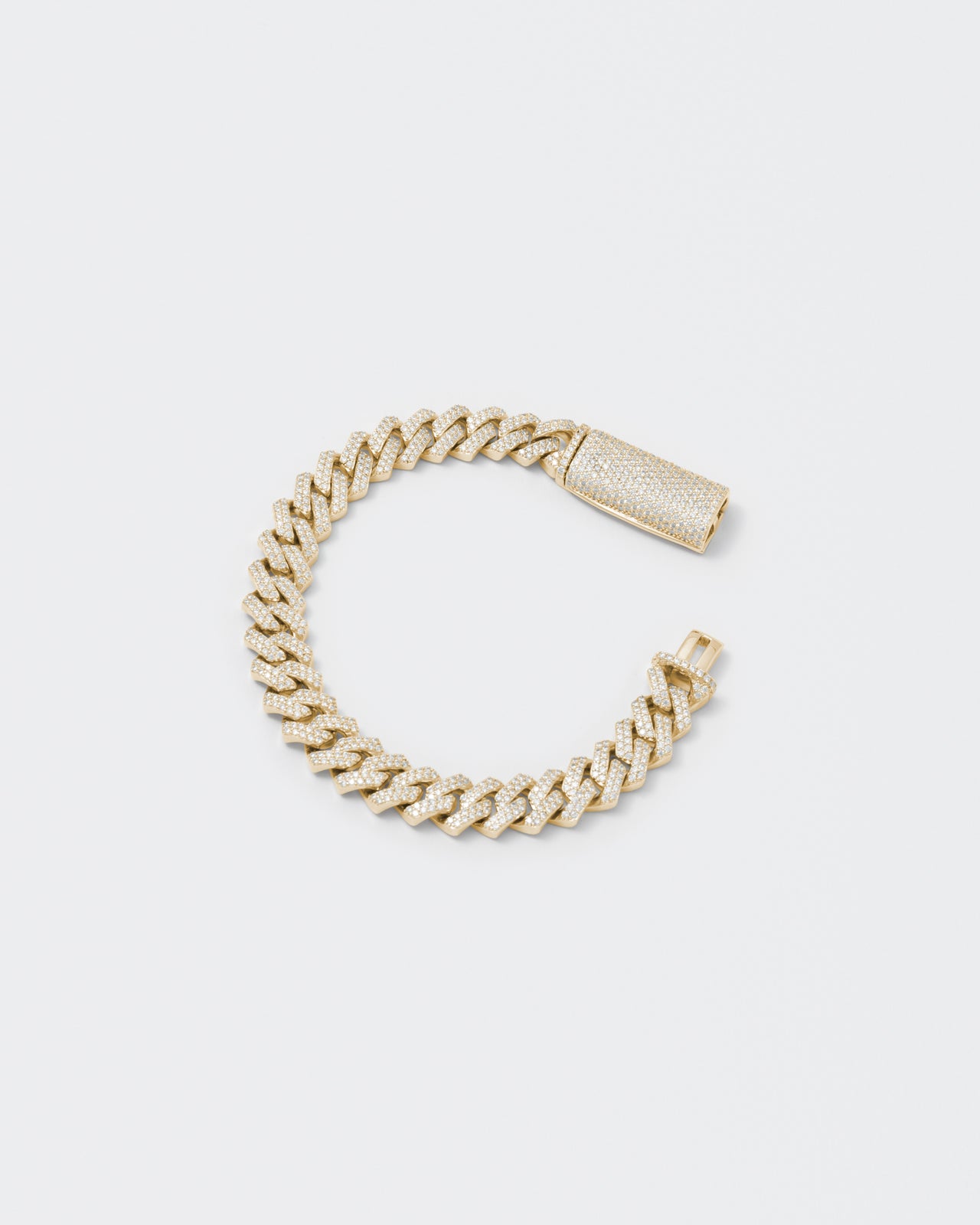 DARKAI Fine Jewelry Yellow Mini Prong Pavé Bracelet Picture
