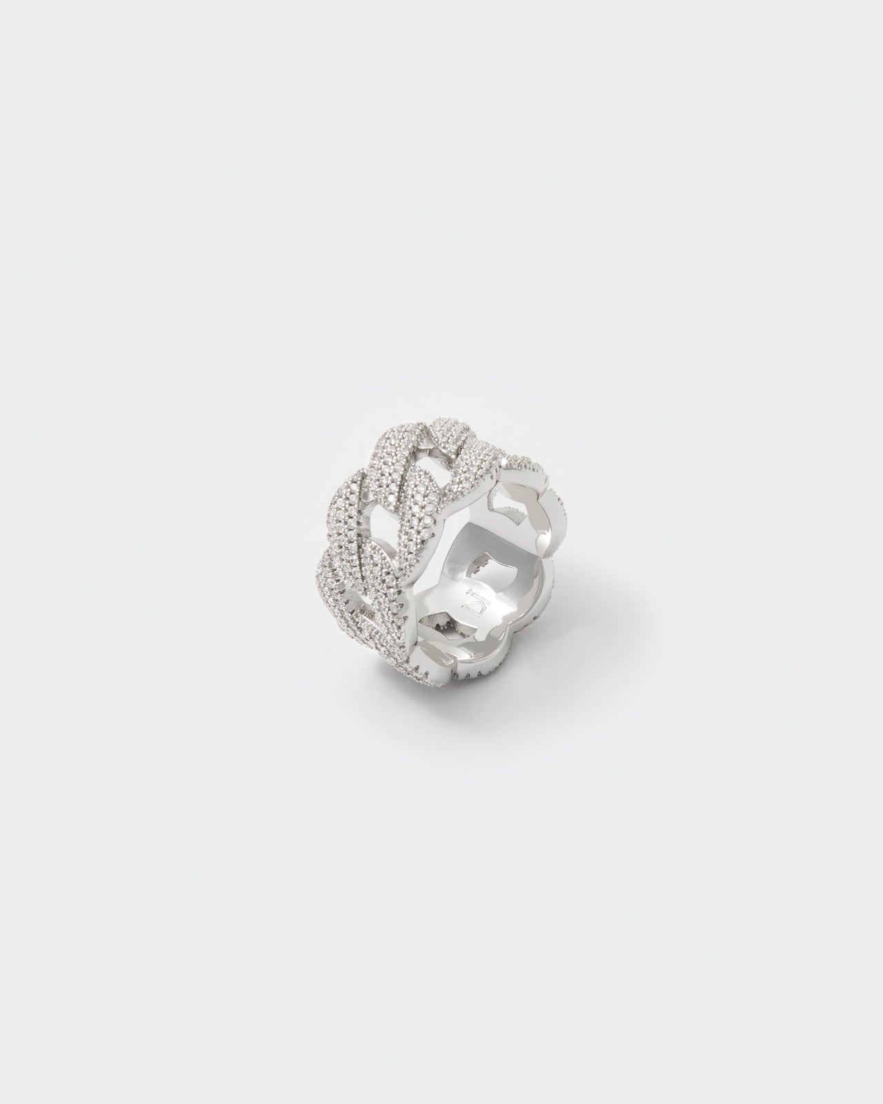 DARKAI Cuban Pavé Ring Main Picture