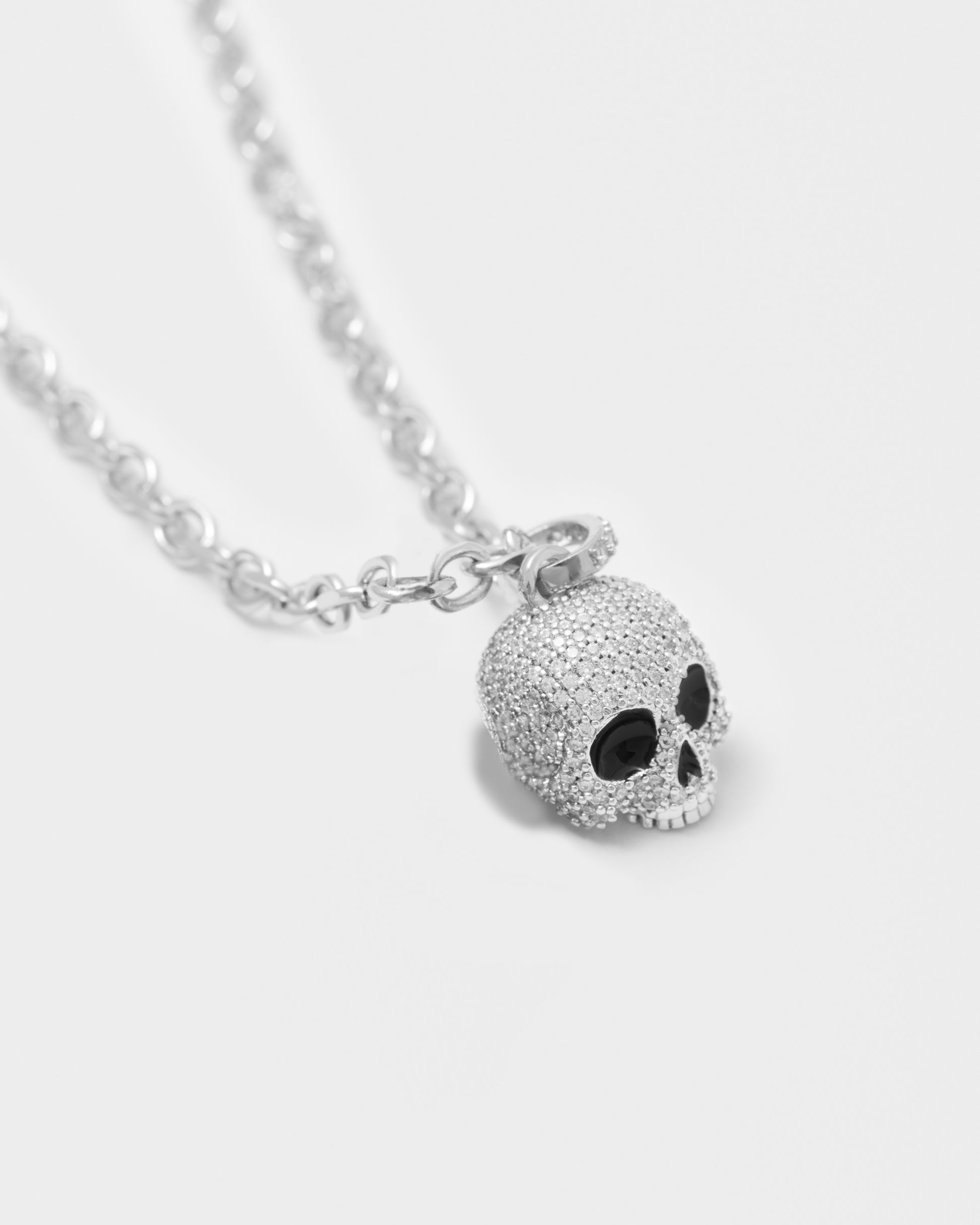 DARKAI Skull Necklace Detail