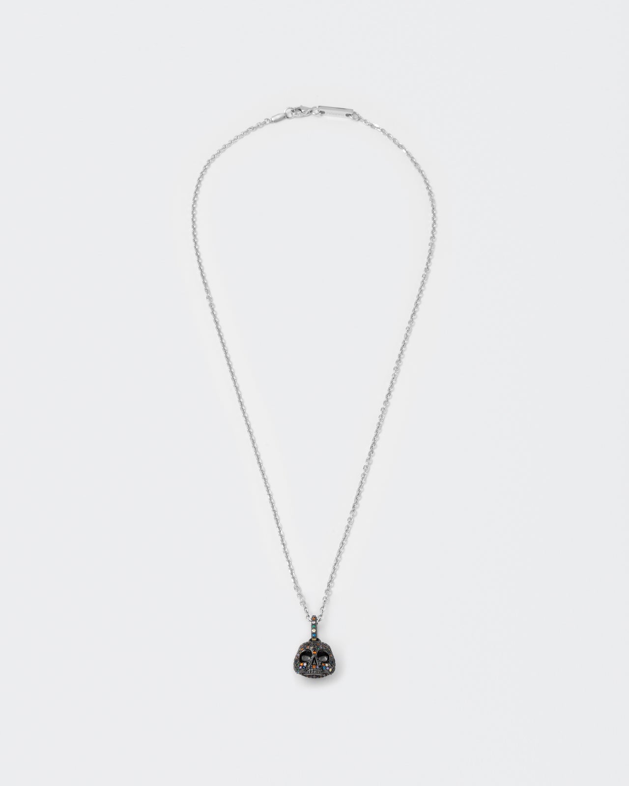 DARKAI Rainbow Skull Necklace