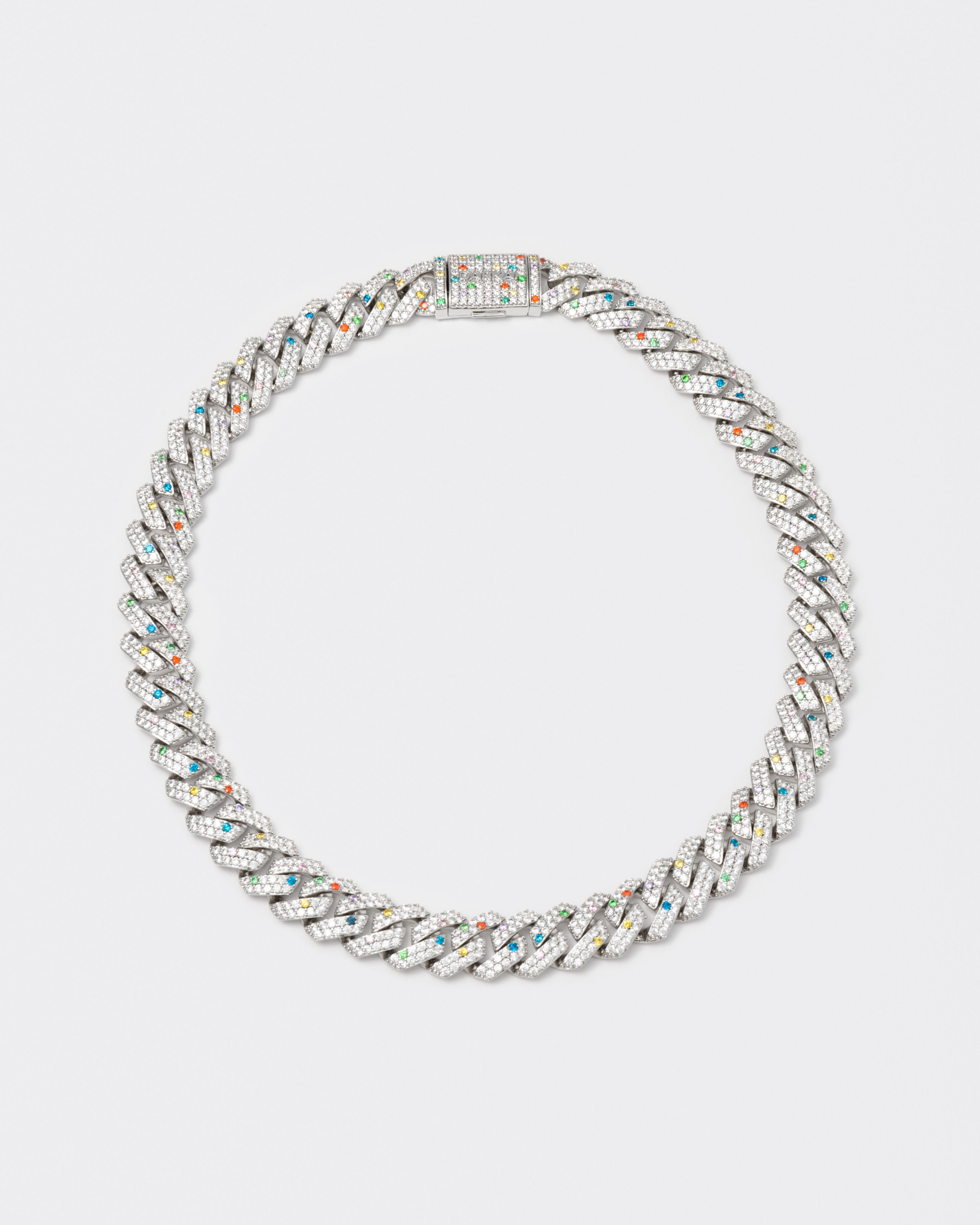 Sprinkles Prong Pavé Necklace - DARKAI Jewelry