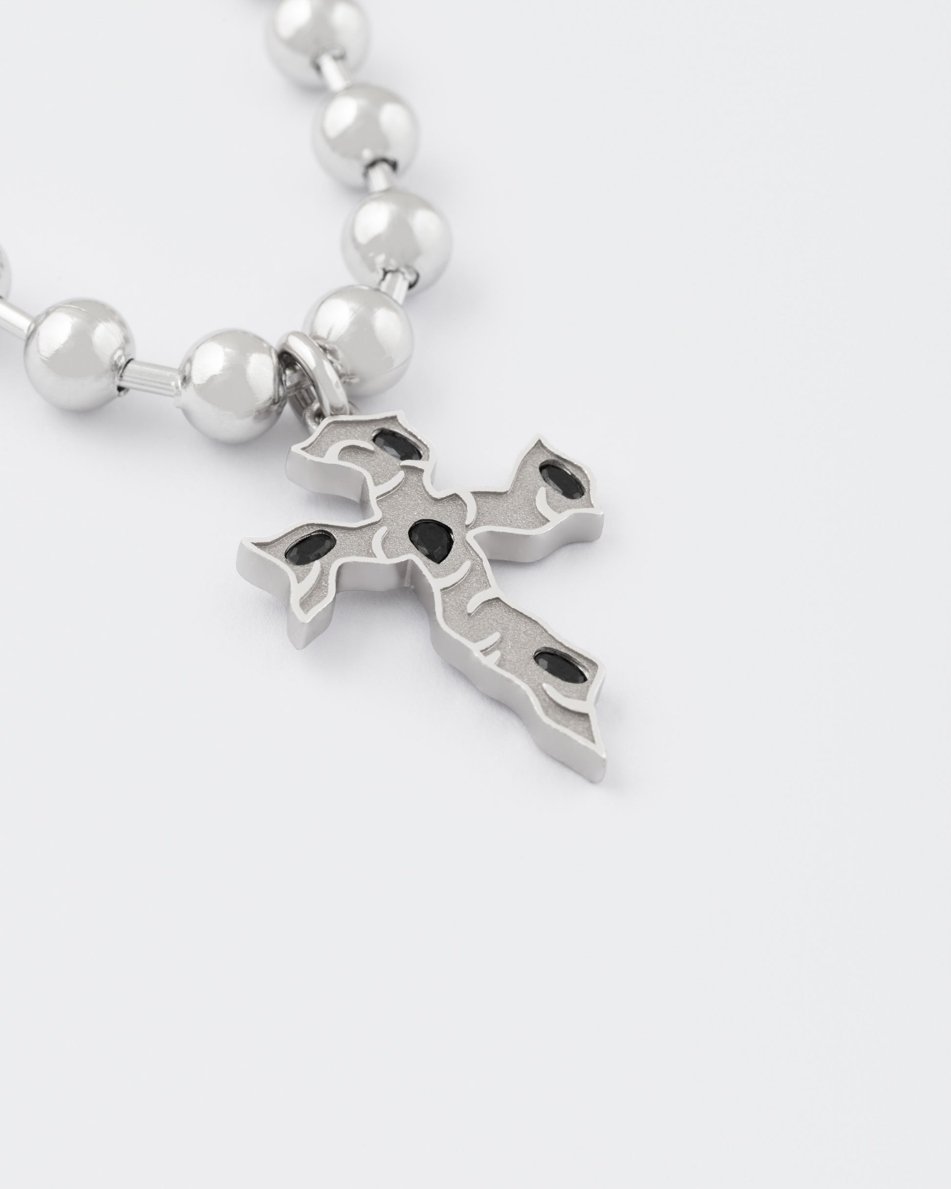DARKAI Tipsy Cross Necklace Detail
