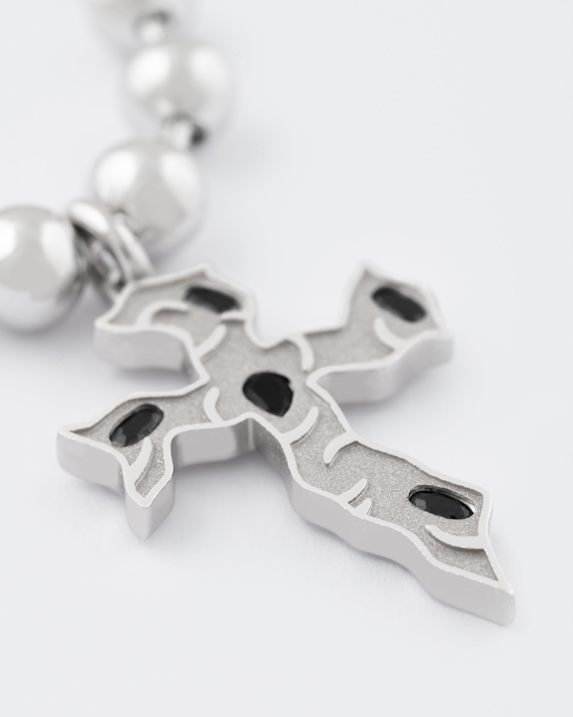 DARKAI Tipsy Cross Necklace Detail 2