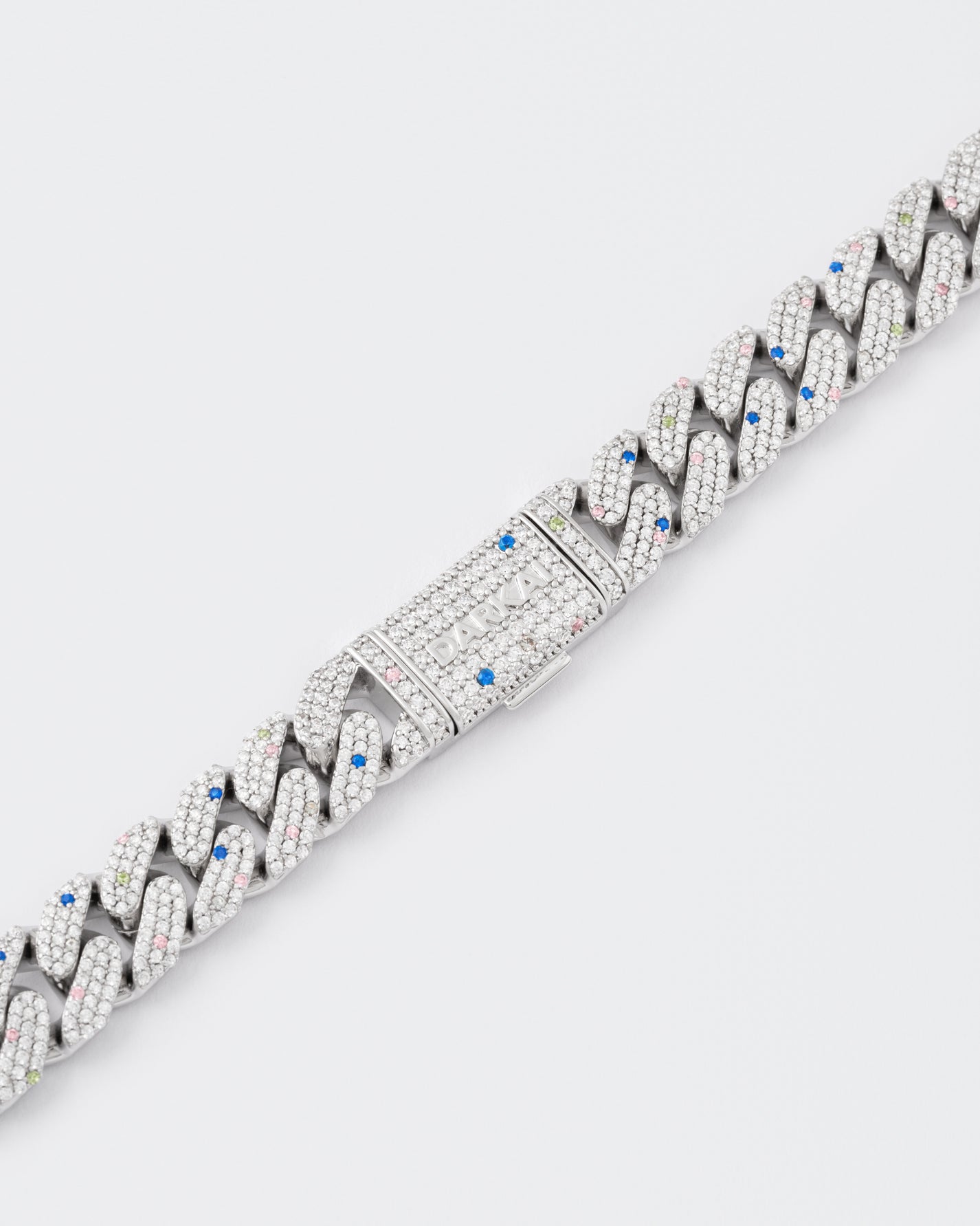 DARKAI Cuban Pavé Sprinkles Bracelet Detail Picture