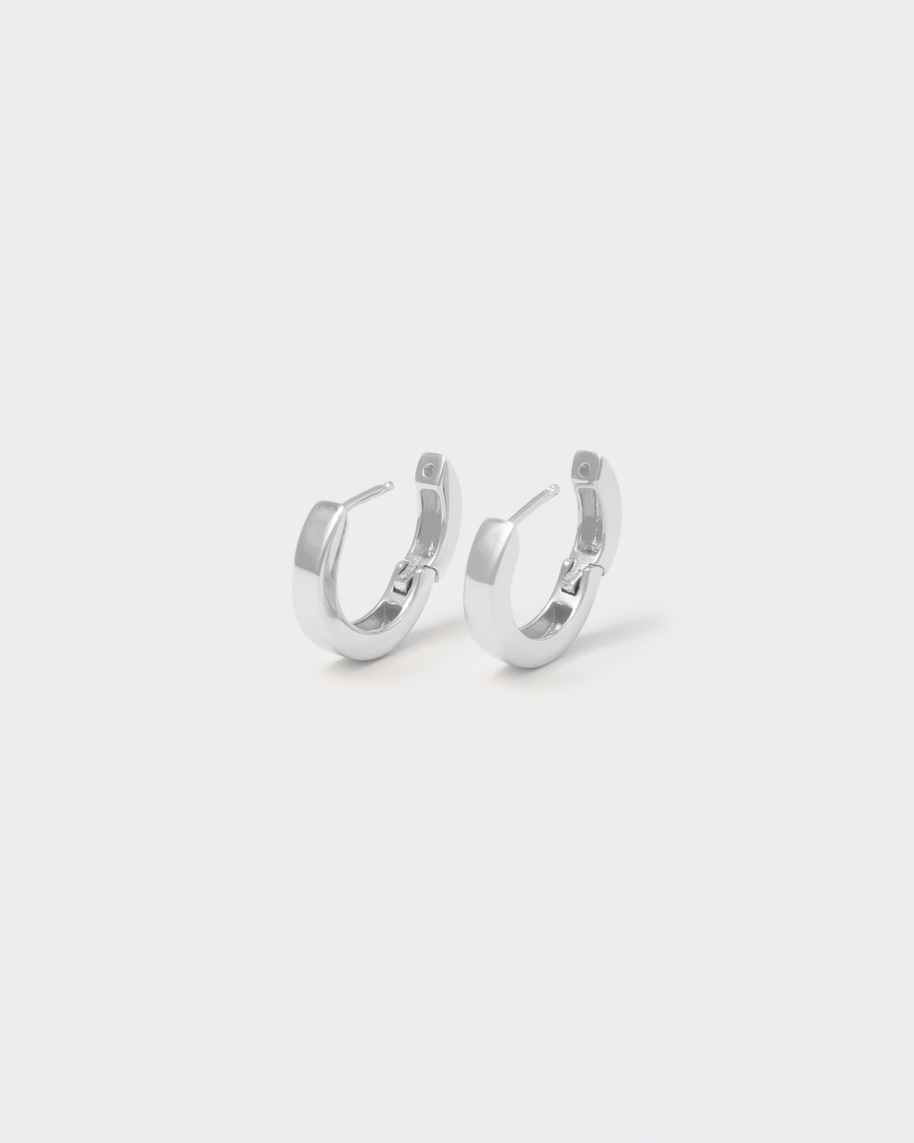 DARKAI White Hoop Earrings Main Picture