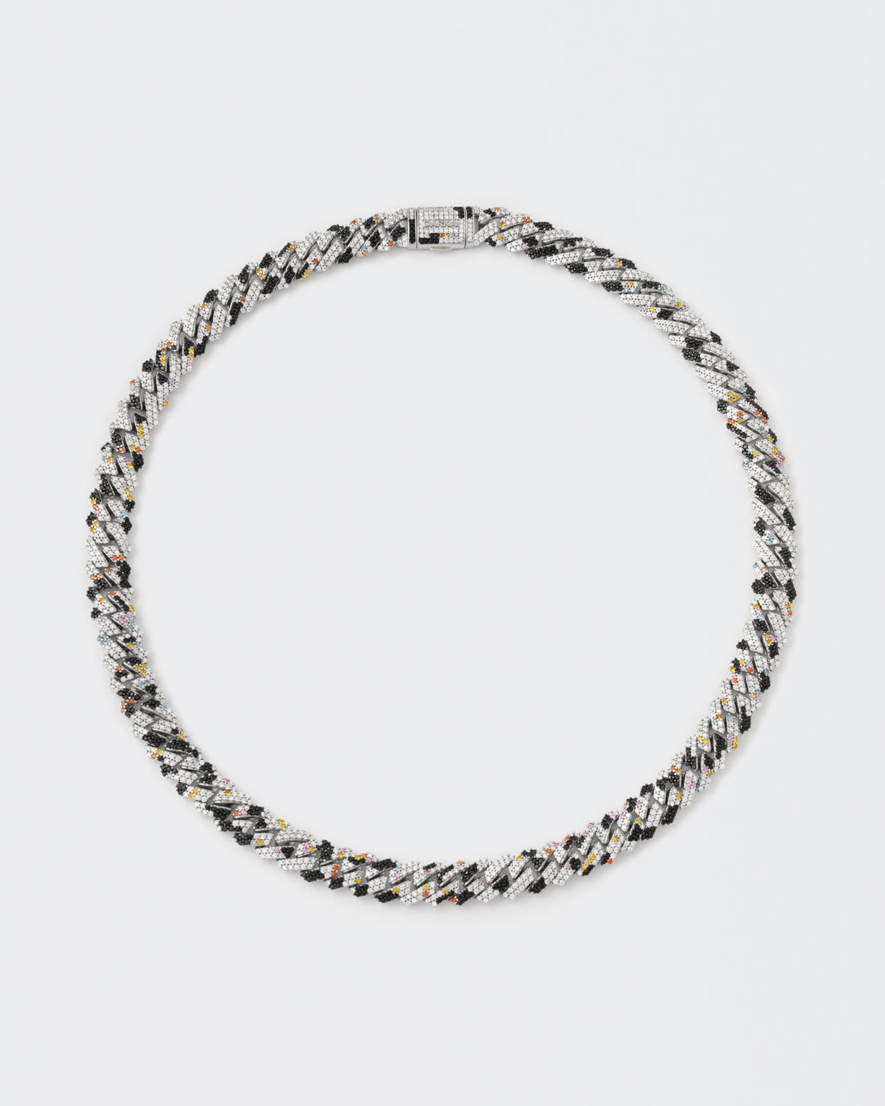 DARKAI Glitch Mini Prong Pavé Necklace Main Picture