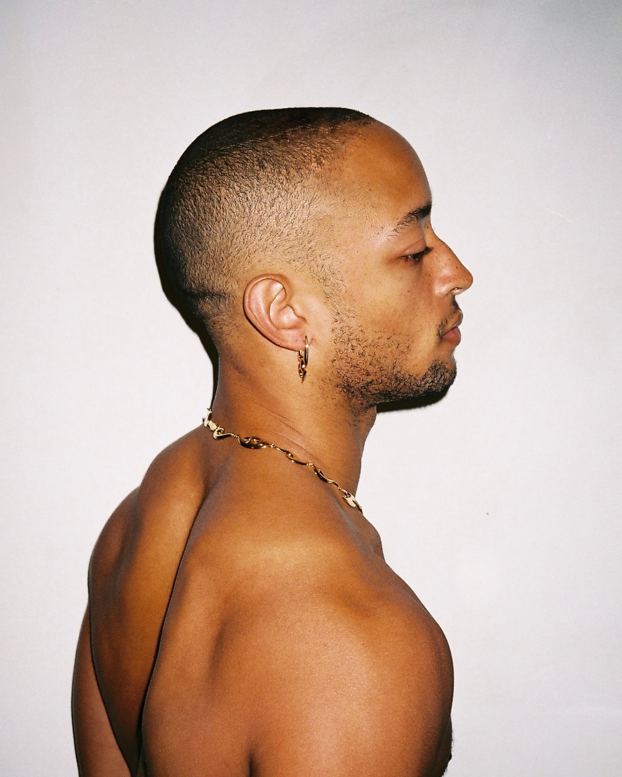 DARKAI x GLB Capsule Collecion Tribal Earrings Gold