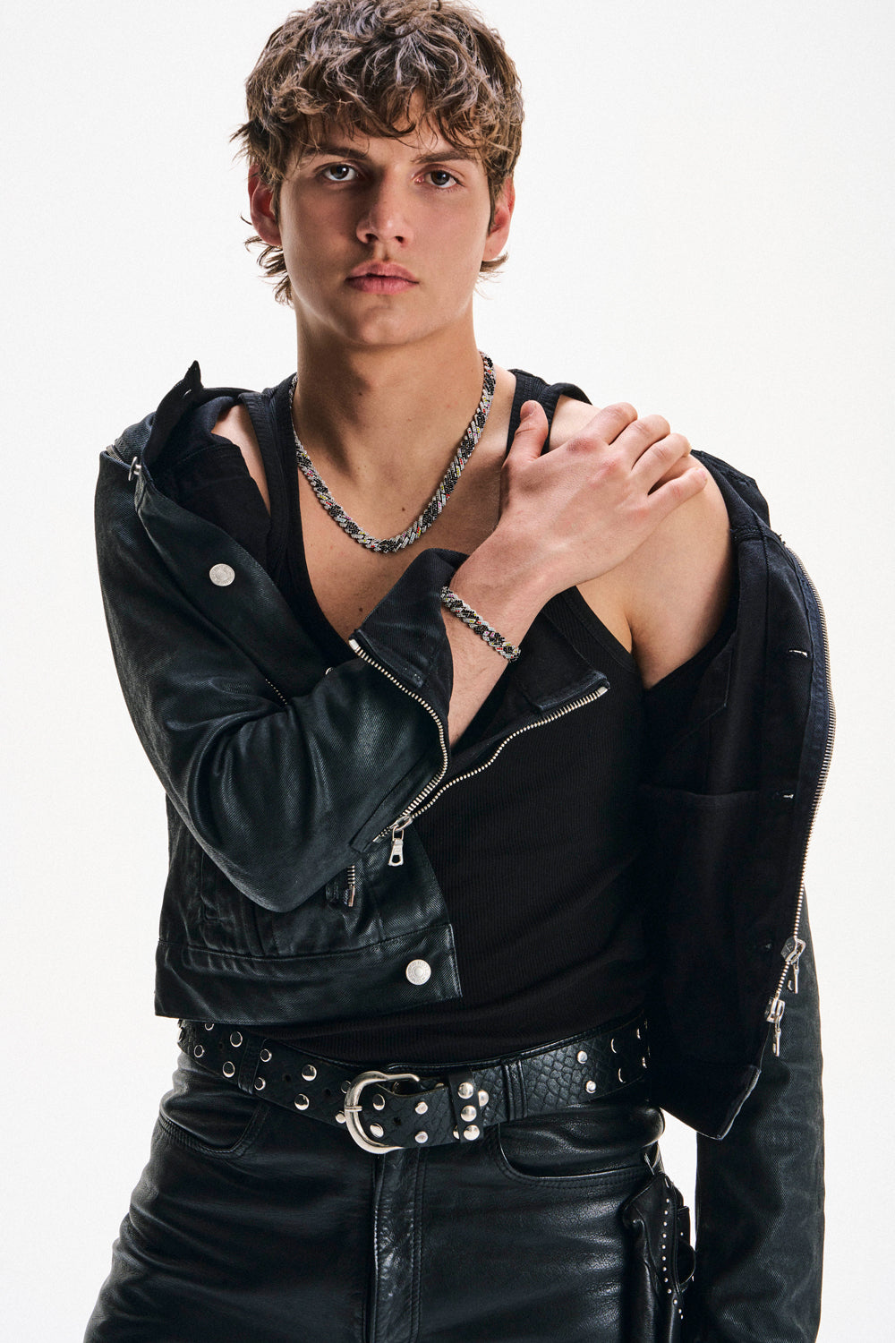 DARKAI Glitch Mini Prong Pavé Bracelet Main Picture