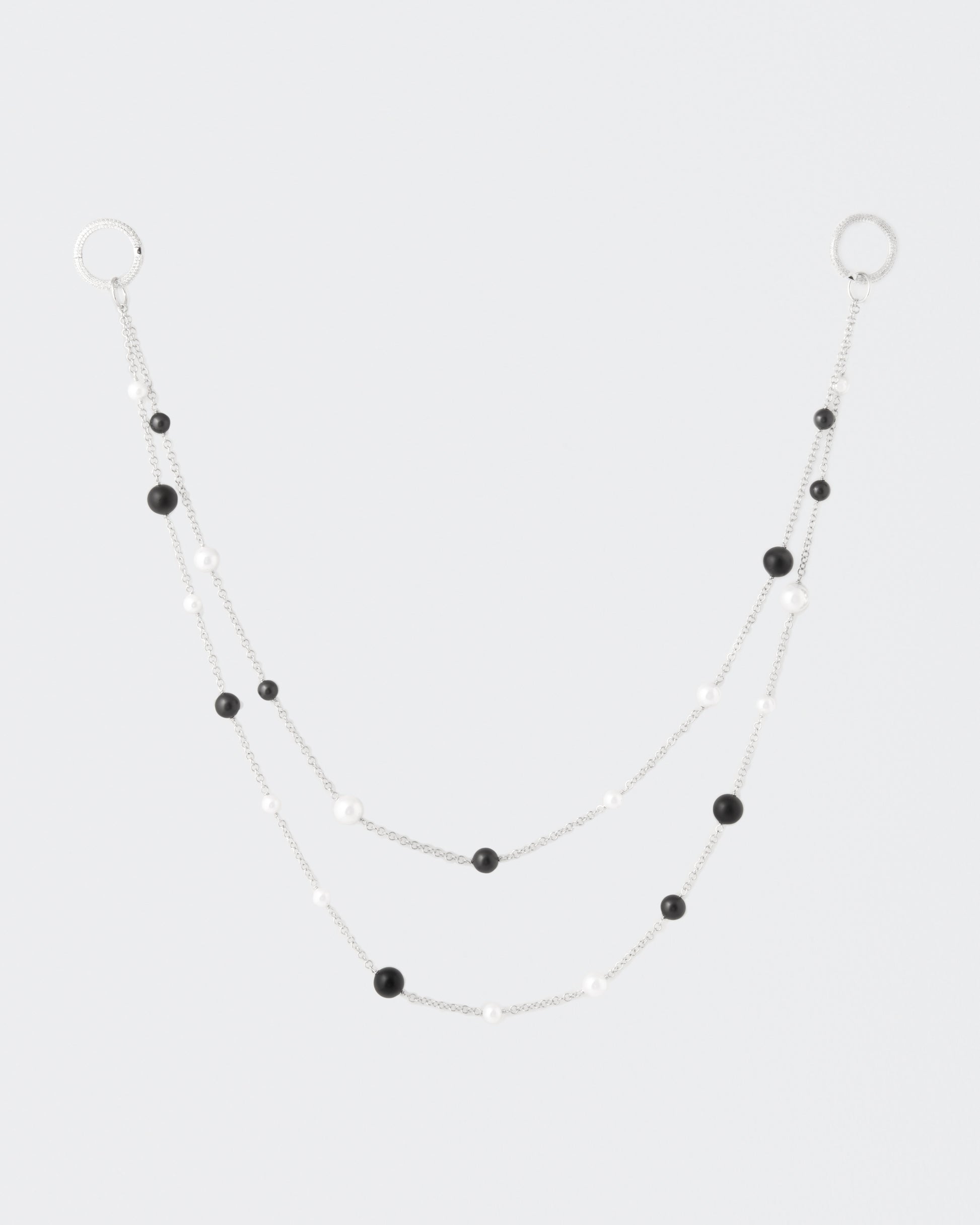 DARKAI Rocker Pearls Wallet Chain Detail