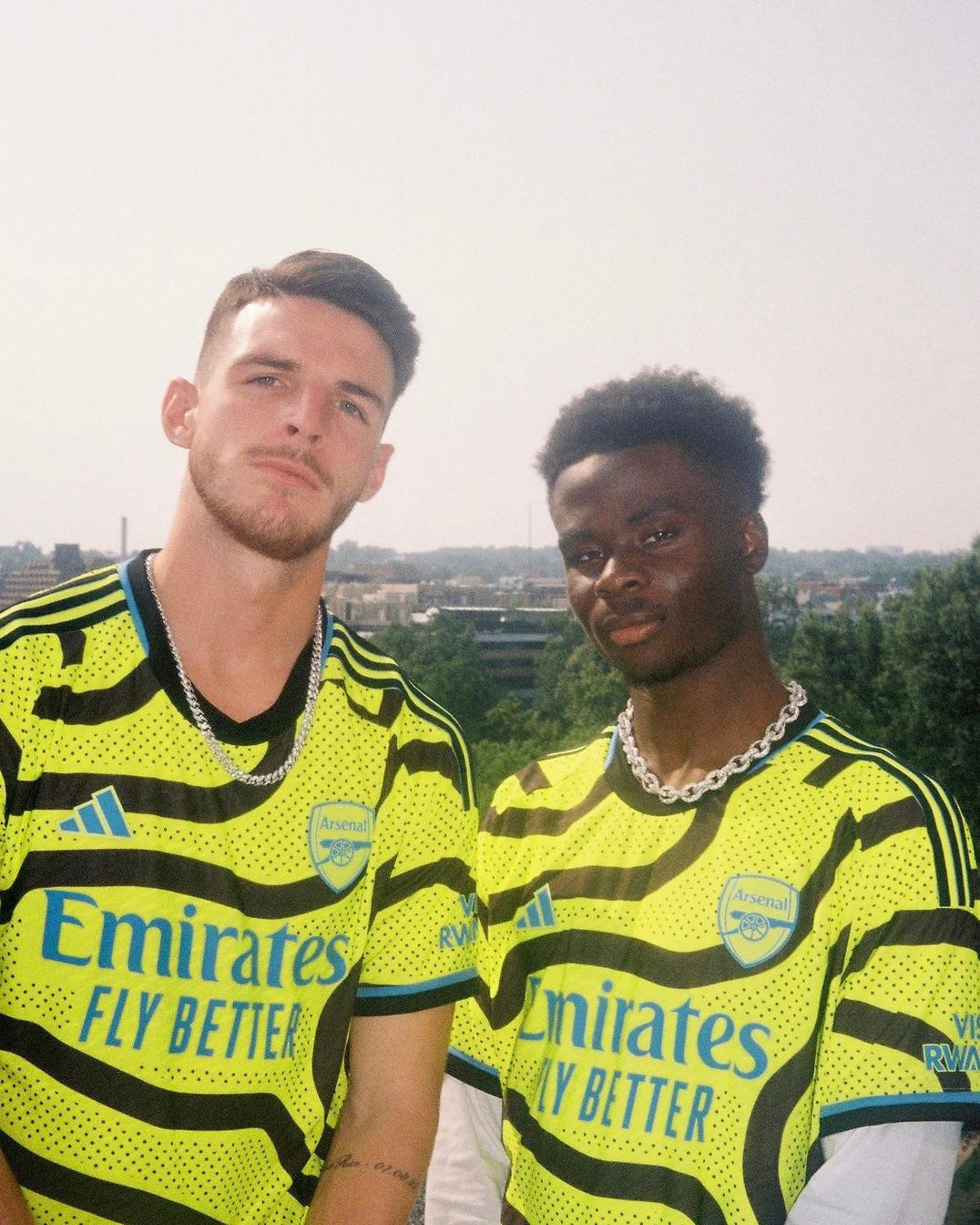 DARKAI Arsenal jersey presentation