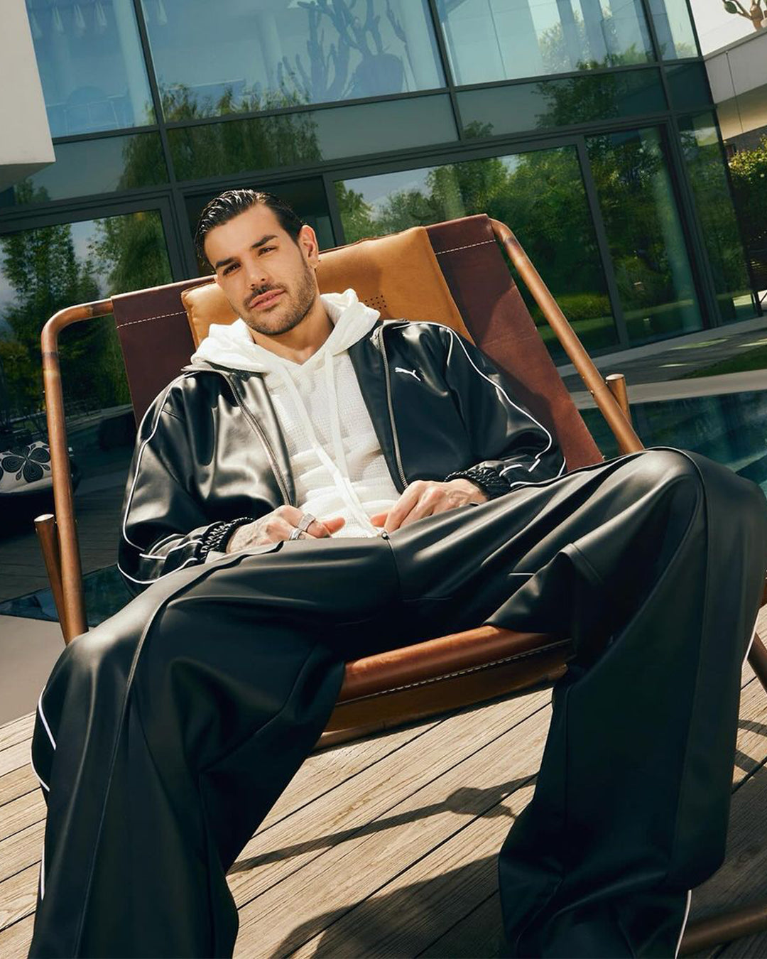Theo Hernandez wears DARKAI