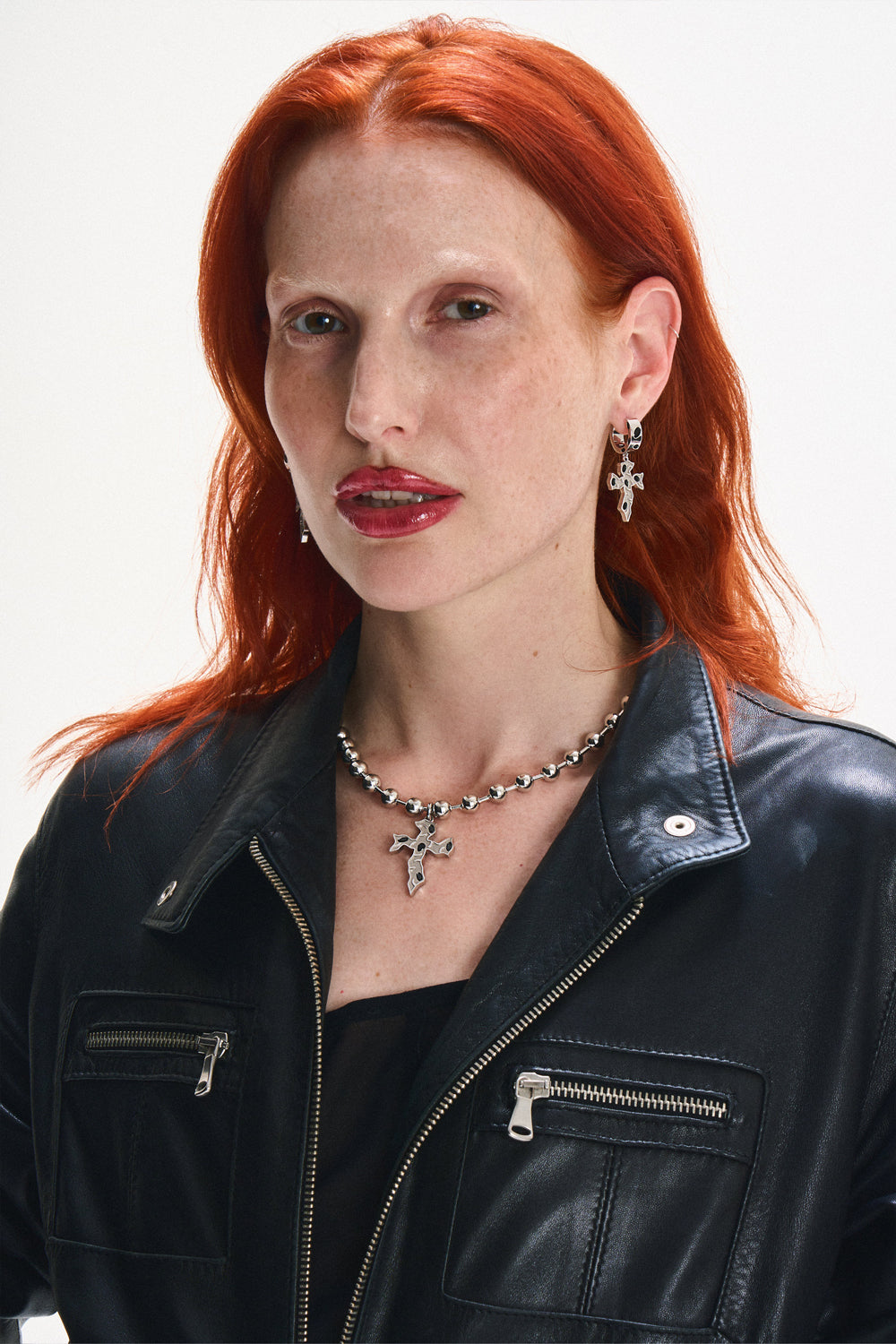 DARKAI Tipsy Cross Set on Female Model