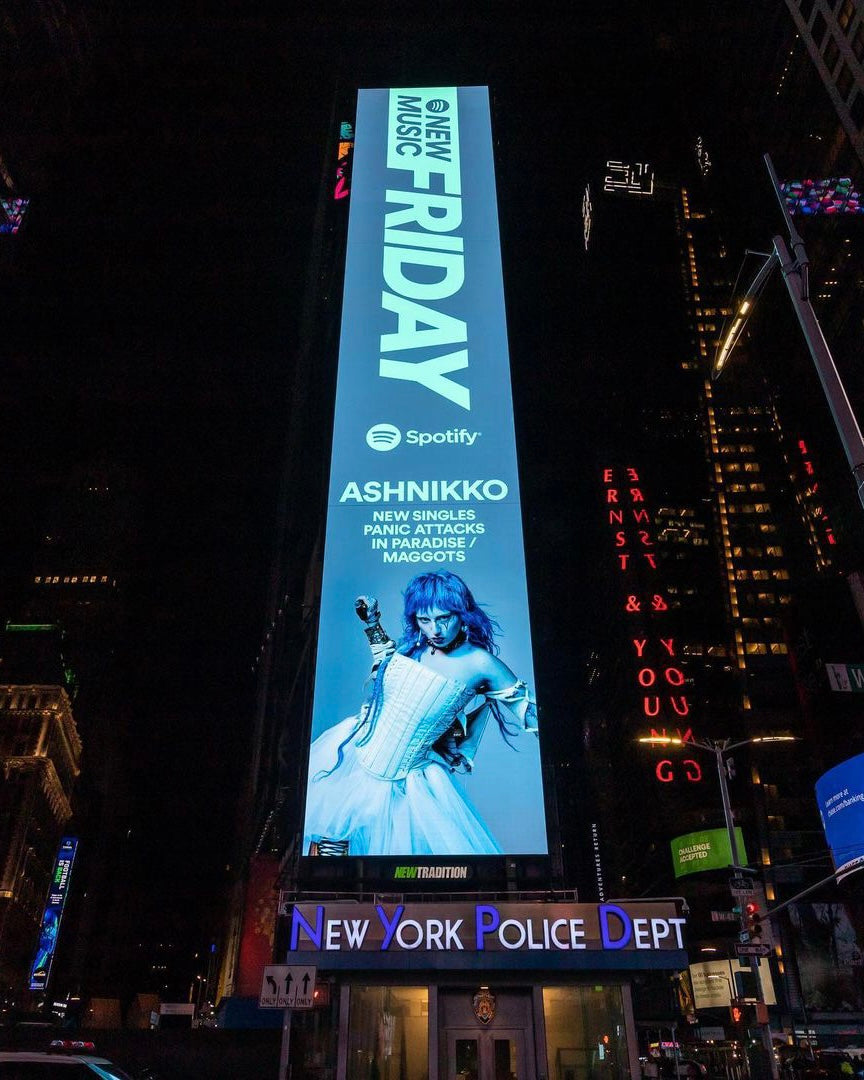 DARKAI Times Square billboard