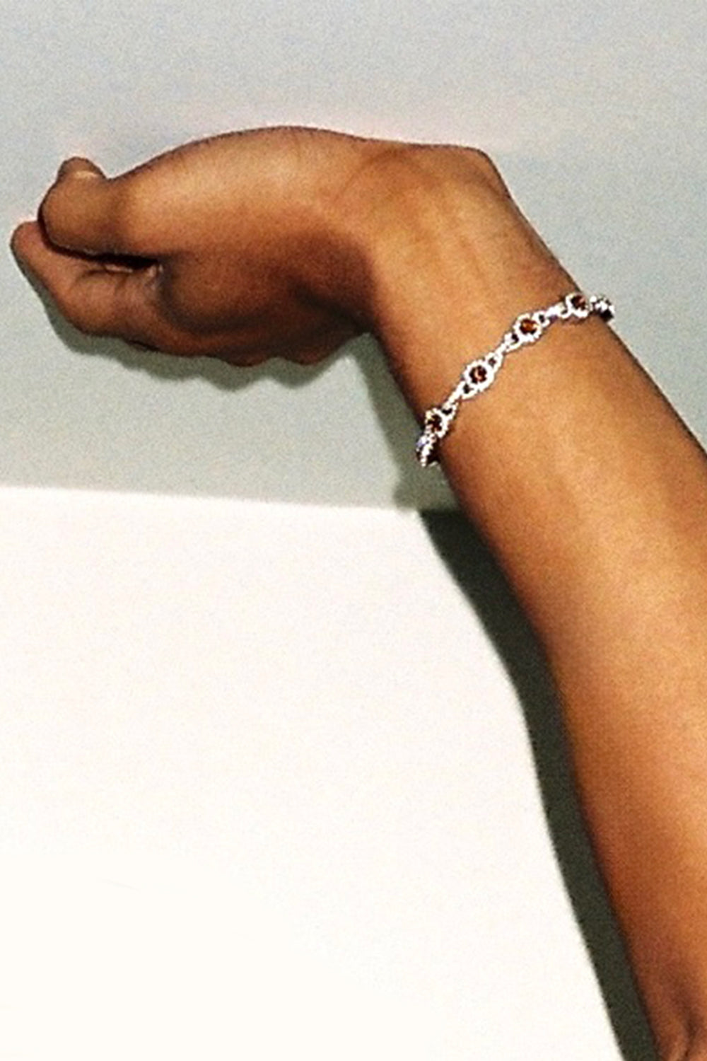 DARKAI Mariner Coffee Bracelet on Male Model