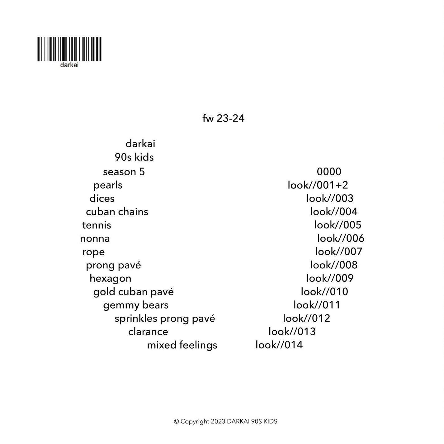 FW23 - "90's Kids"