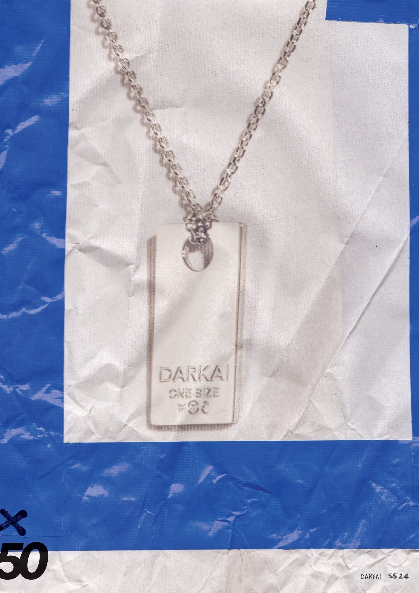DARKAI X Lookbook SS24 Man Tag pendant