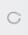 Pulsera Pavé de Garra Blanca de 10 mm
