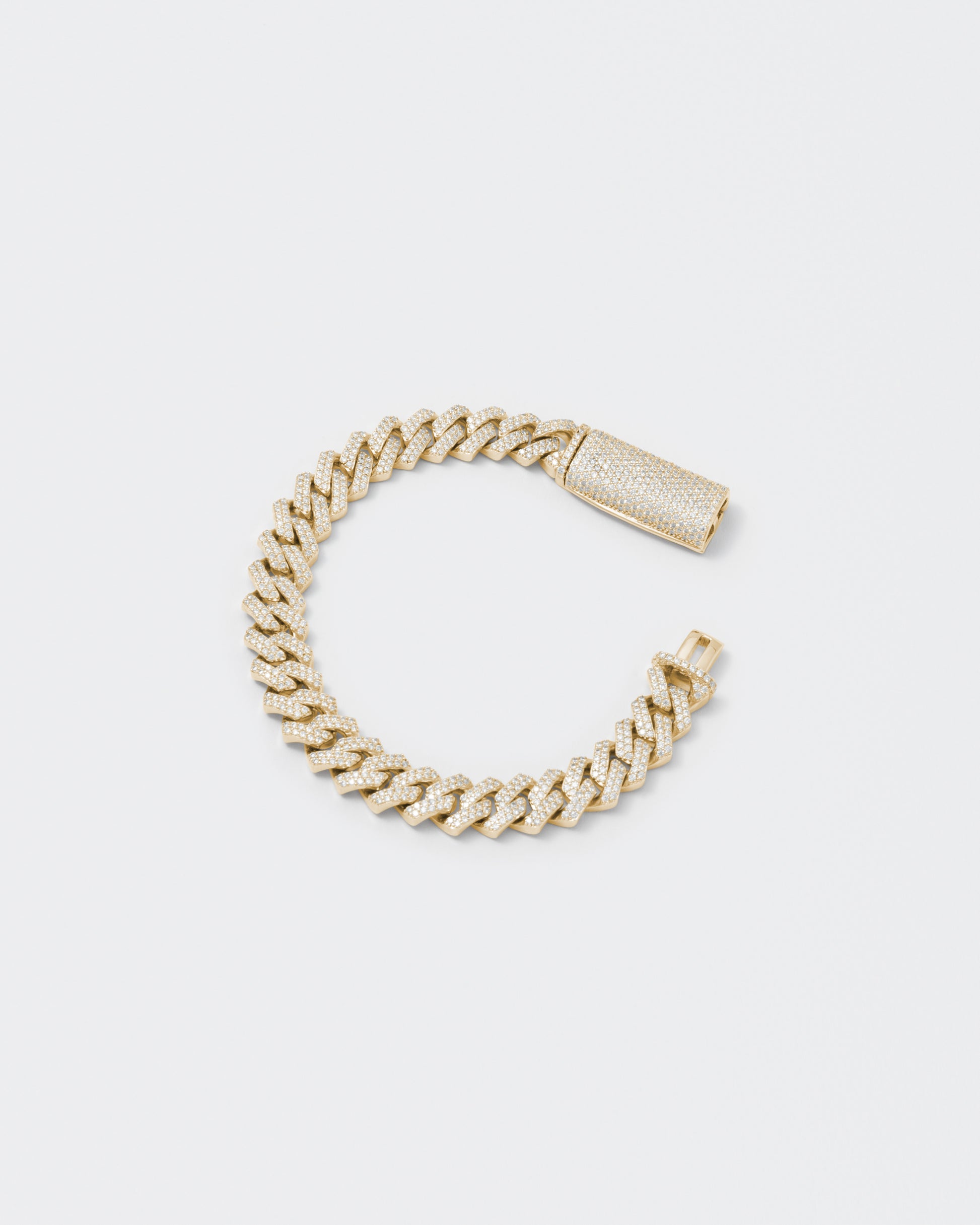 DARKAI Fine Jewelry Yellow Mini Prong Pavé Bracelet Picture
