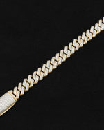 detail of 18 carats yellow solid gold and silver bracelet with natural diamonds and moissanite diamonds