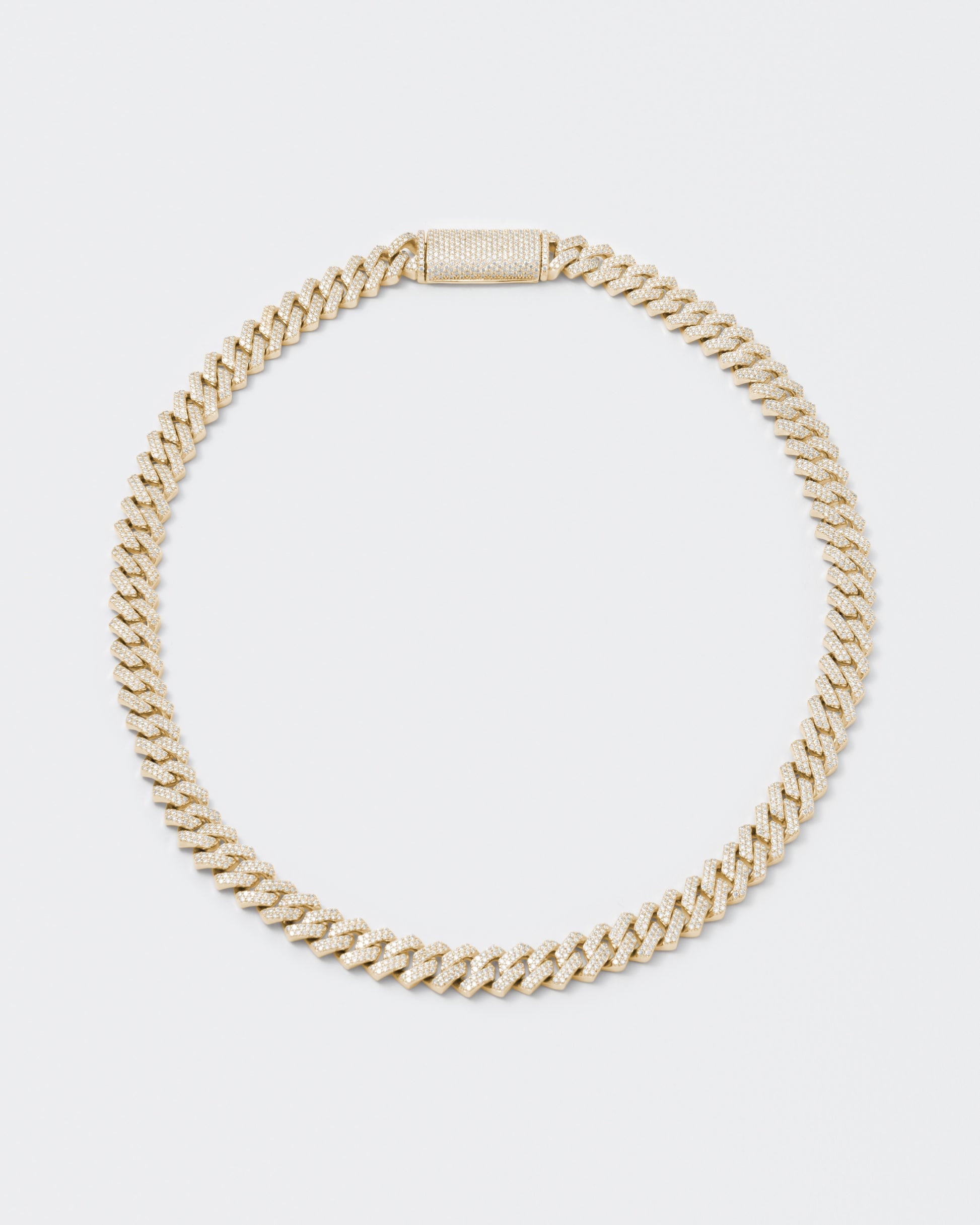 DARKAI Fine Jewelry Yellow Mini Prong Pavé Necklace Picture