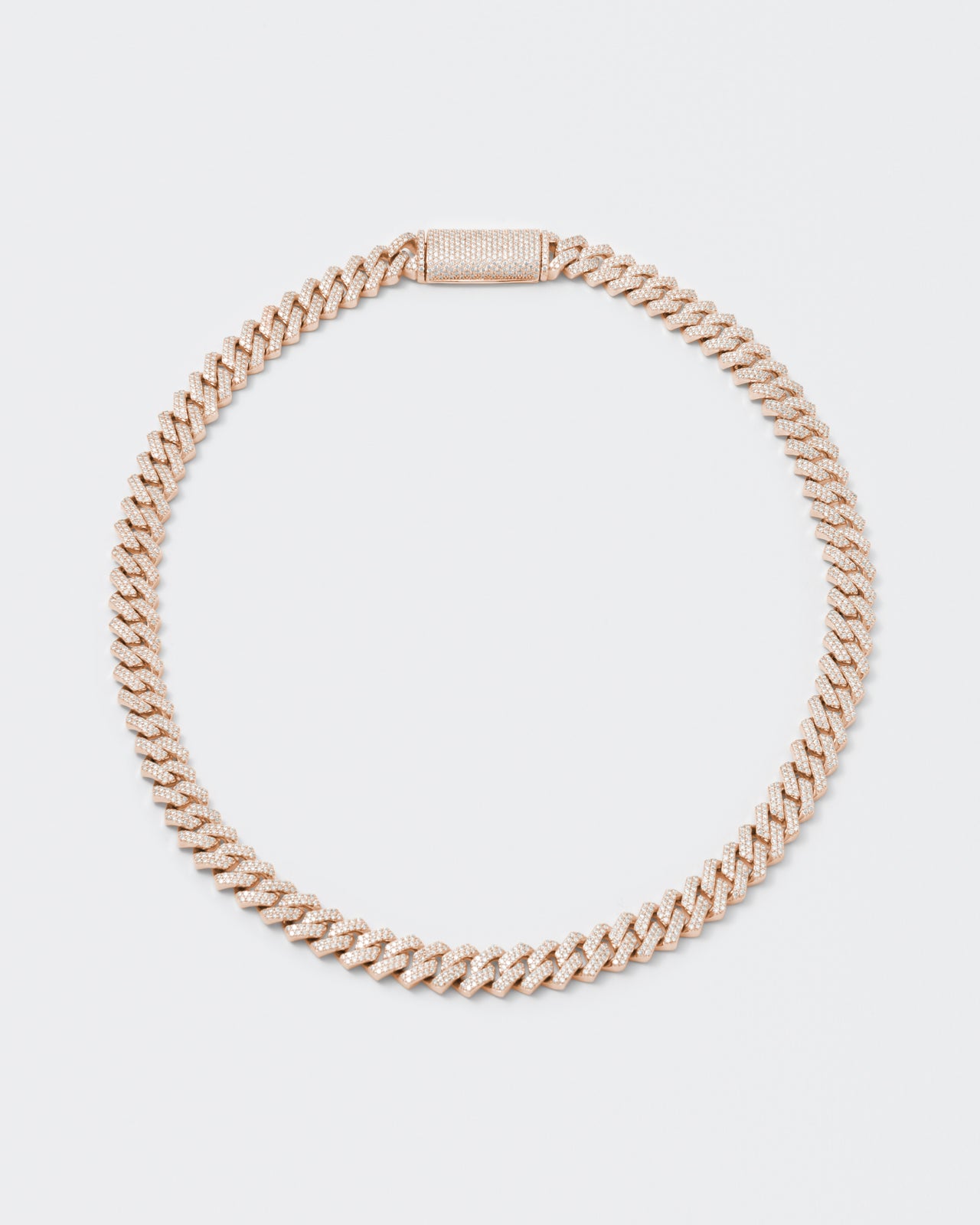DARKAI Fine Jewelry Rose Mini Prong Pavé Necklace Picture