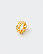 gold ring with 18k gold plated for man end woman