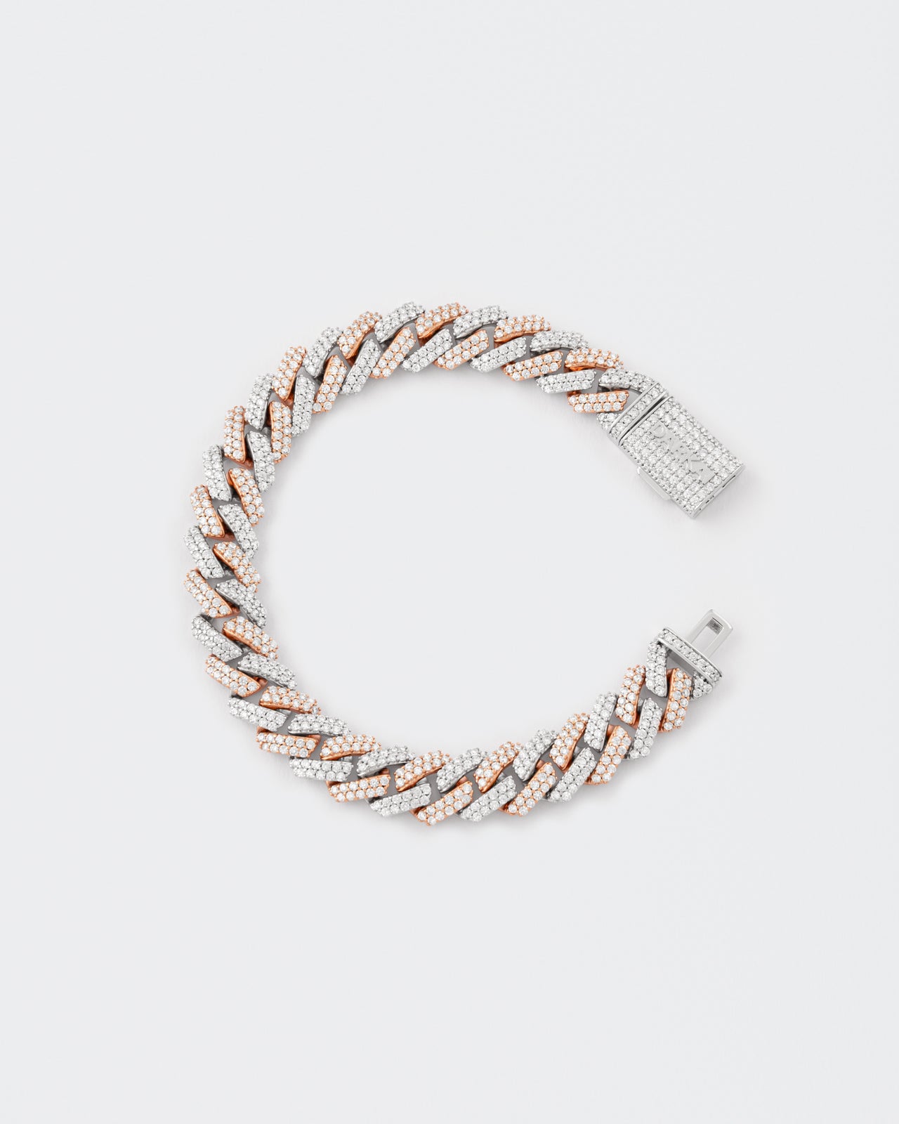 DARKAI Mini Prong Pavé Two-Tone Bracelet Main Picture