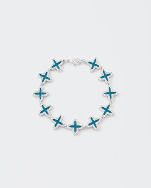 Clover Petroleum Bracelet