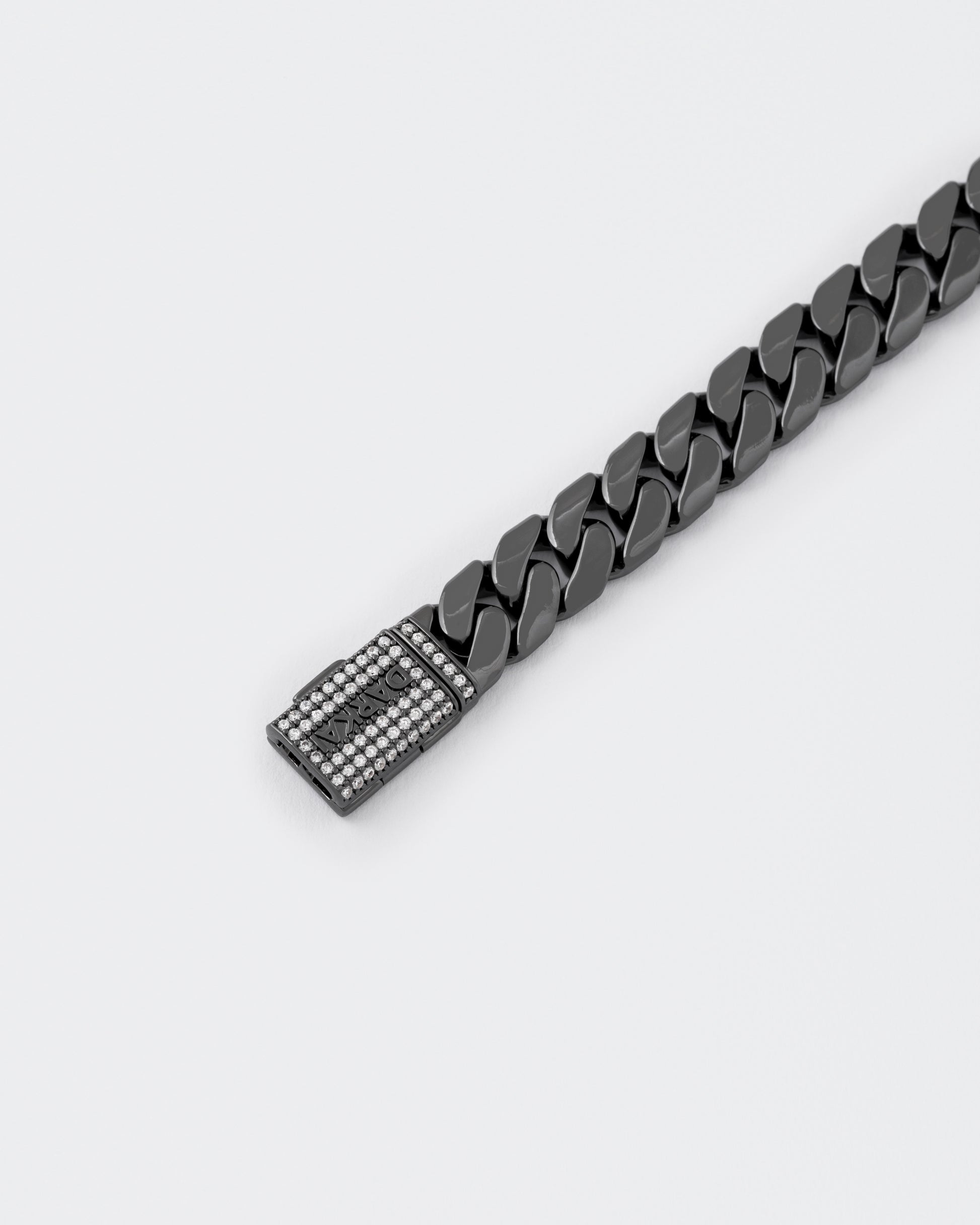 DARKAI Cuban Edge Black Bracelet Detail Picture