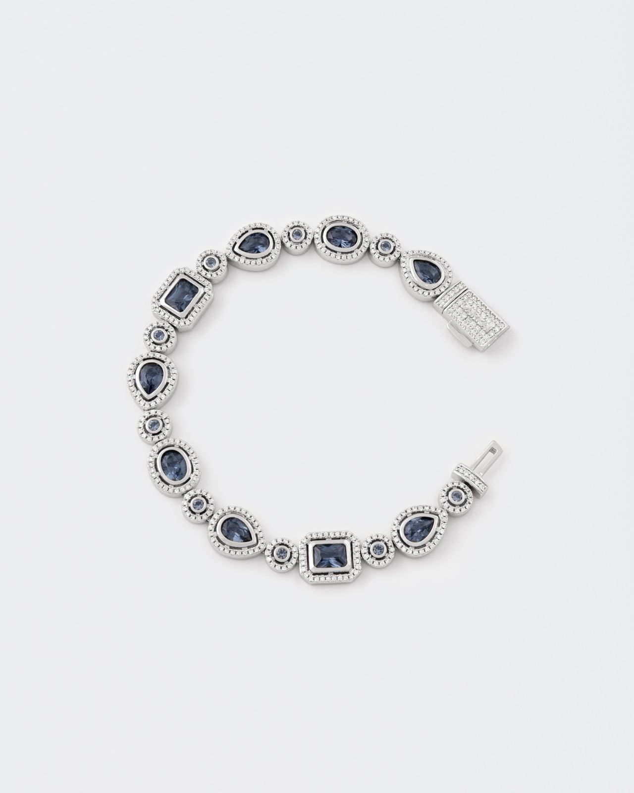 DARKAI Mixed Bezels Pave Bracelet Main Picture