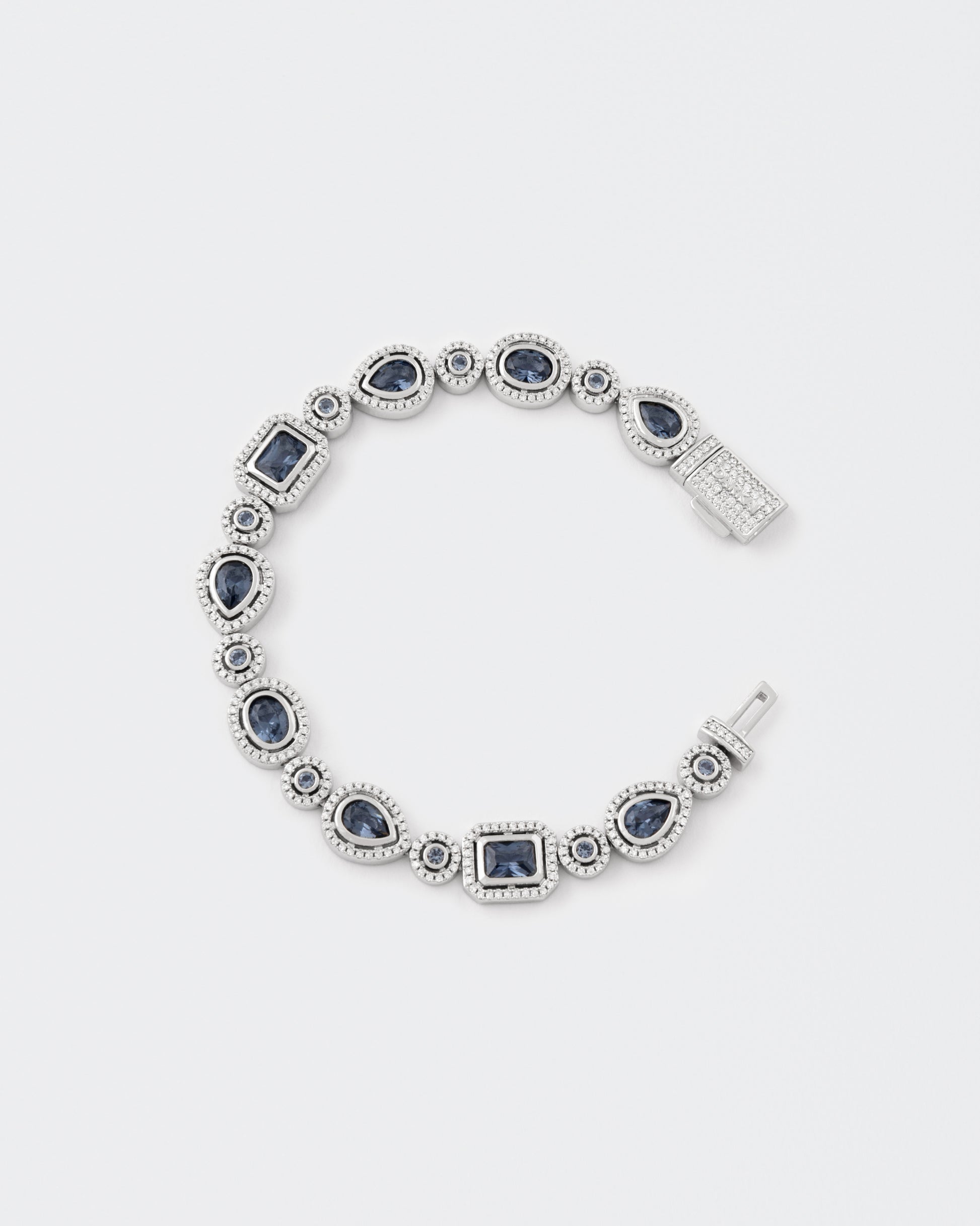 DARKAI Mixed Bezels Pave Bracelet Main Picture