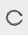 Mixed Bezels Pavé Black Bracelet