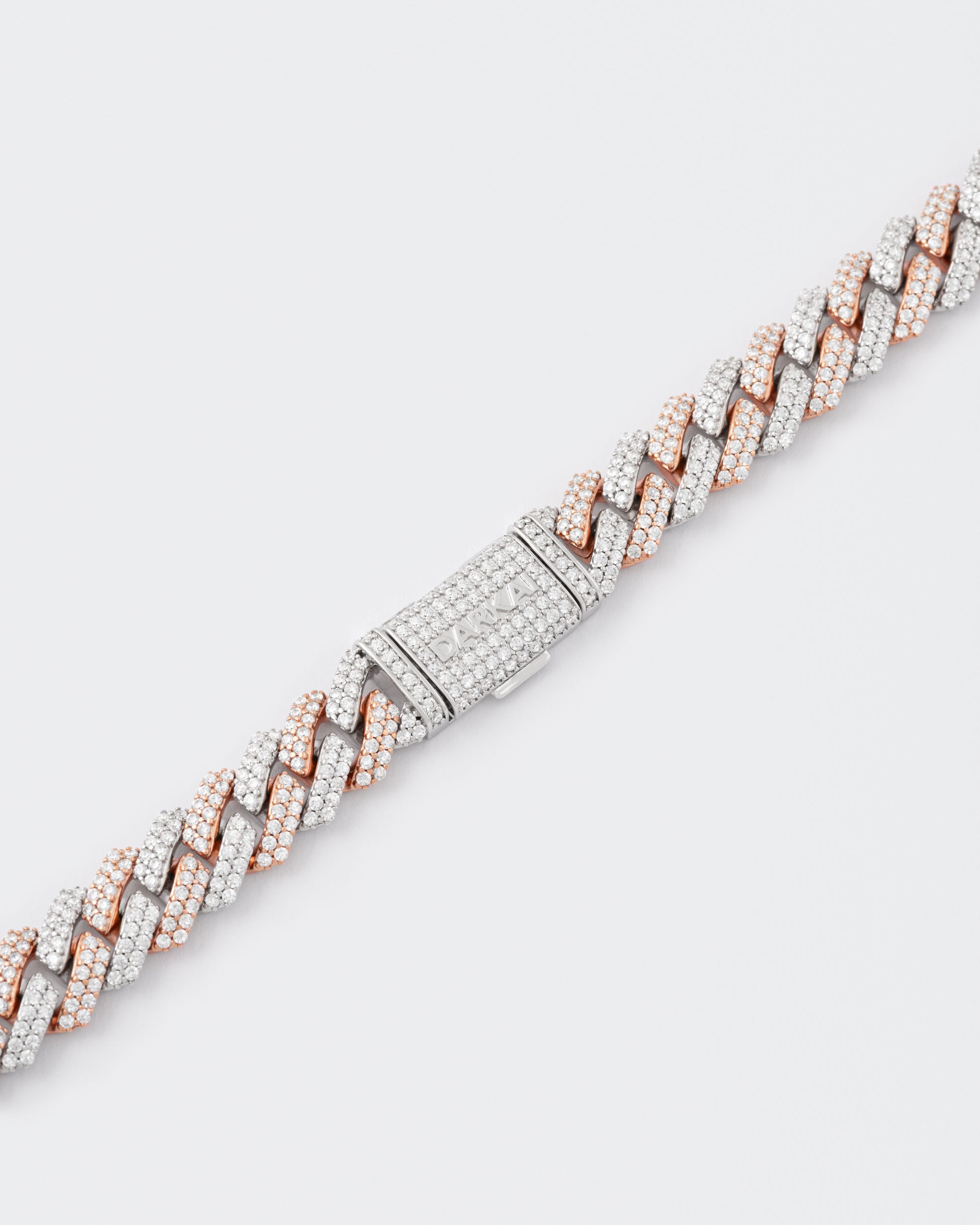 DARKAI Mini Prong Pavé Two-Tone Bracelet Detail Picture