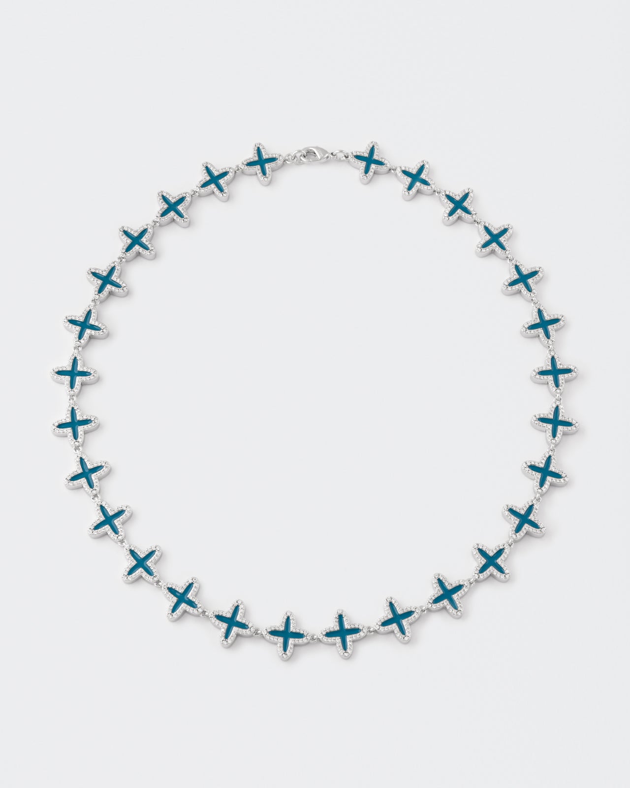 DARKAI Clover Petroleum Necklace Main Picture