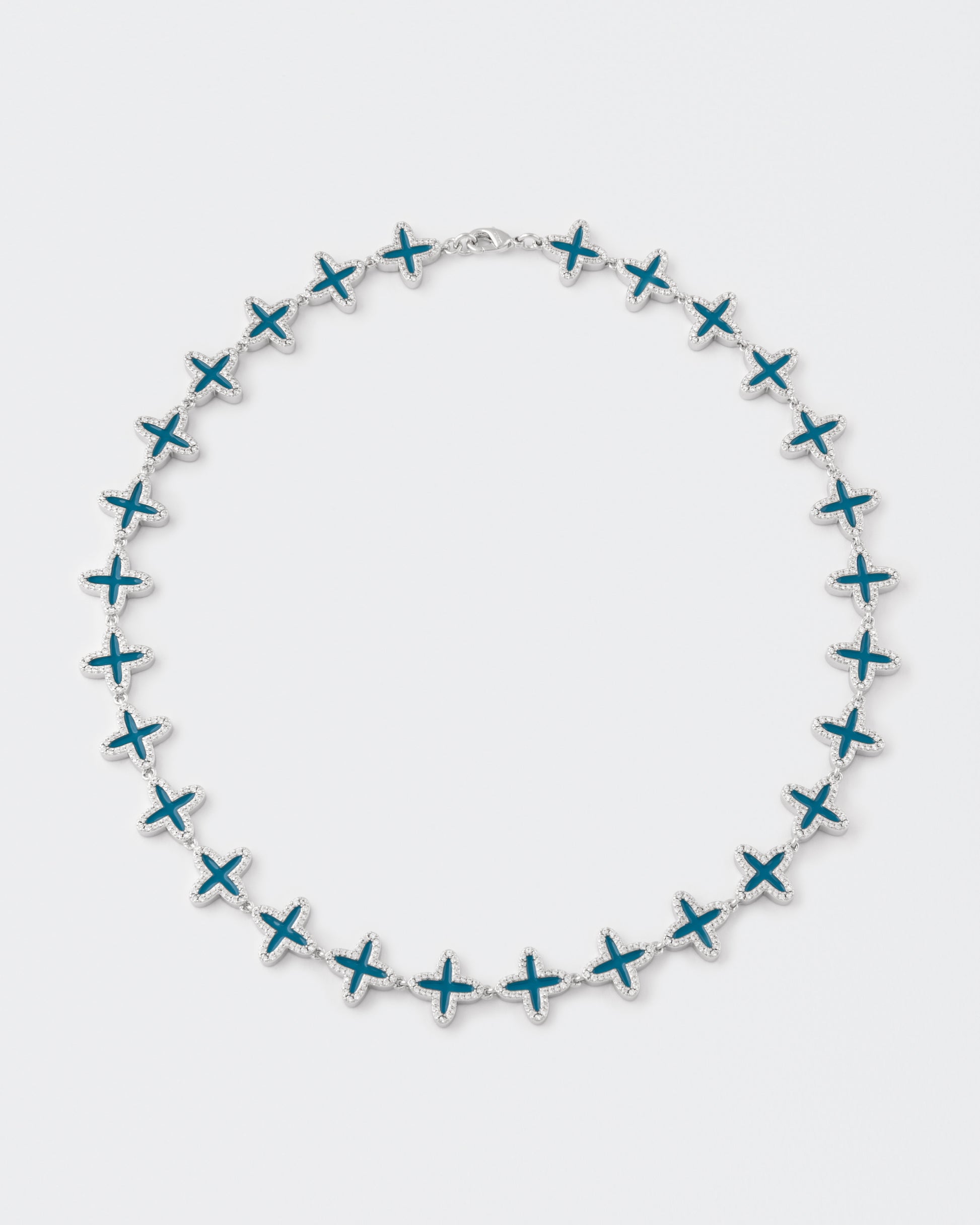DARKAI Clover Petroleum Necklace Main Picture