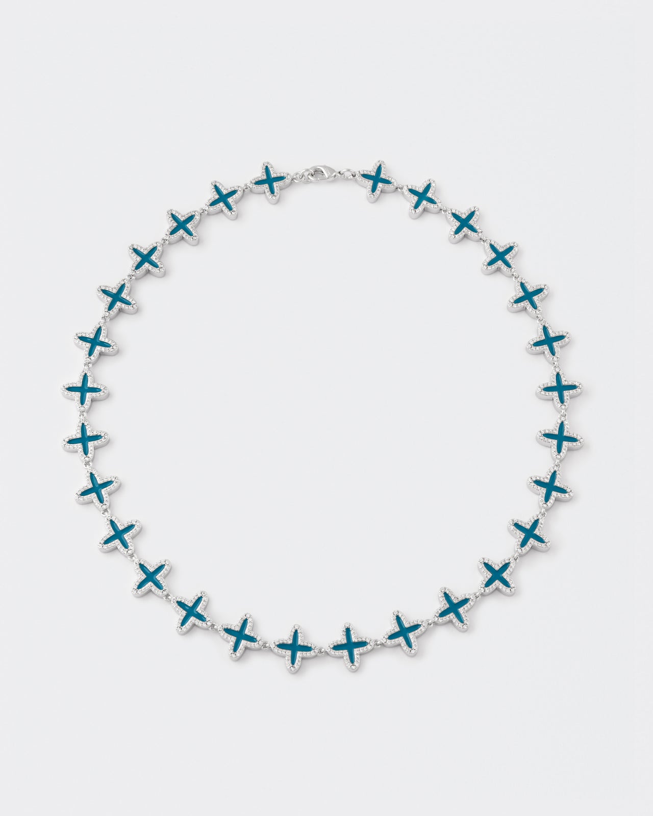 DARKAI Clover Petroleum Necklace Main Picture