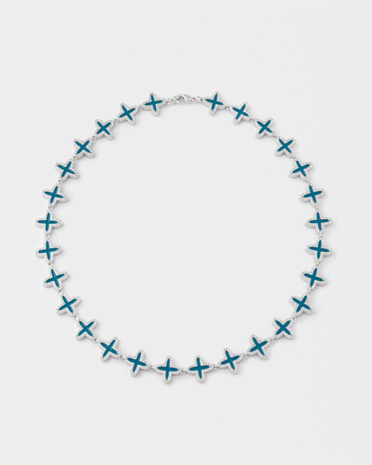 DARKAI Clover Petroleum Necklace Main Picture