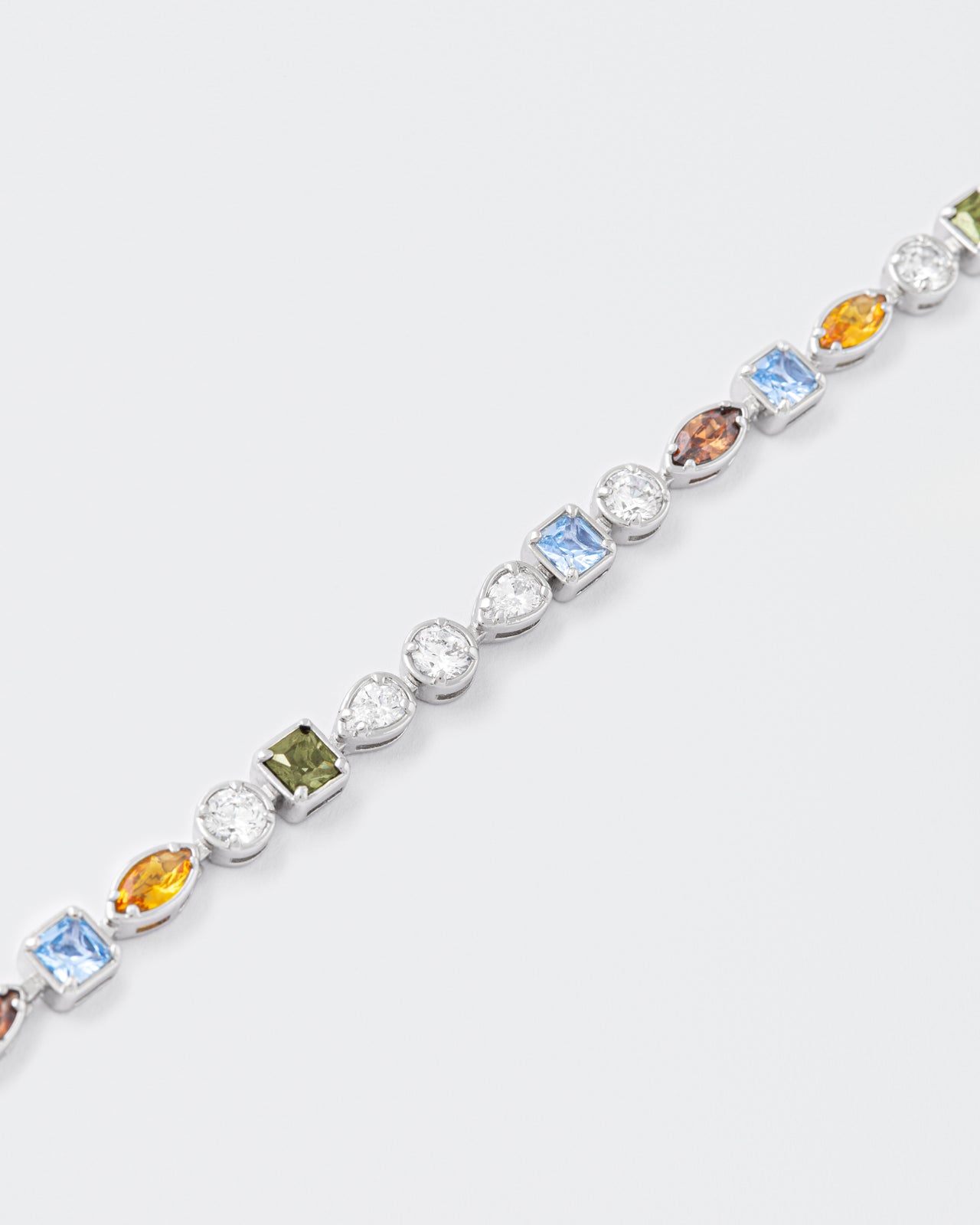 DARKAI Mixed Stones RGB Necklace Main Picture