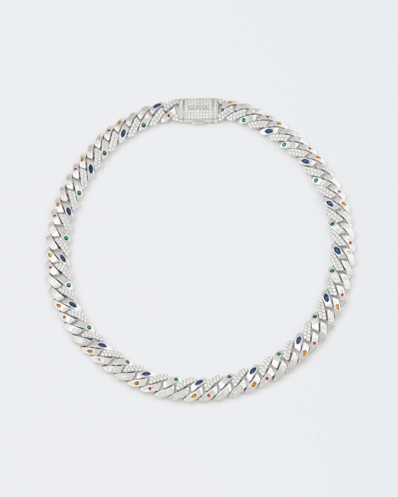 DARKAI Exo Prong Pave Necklace