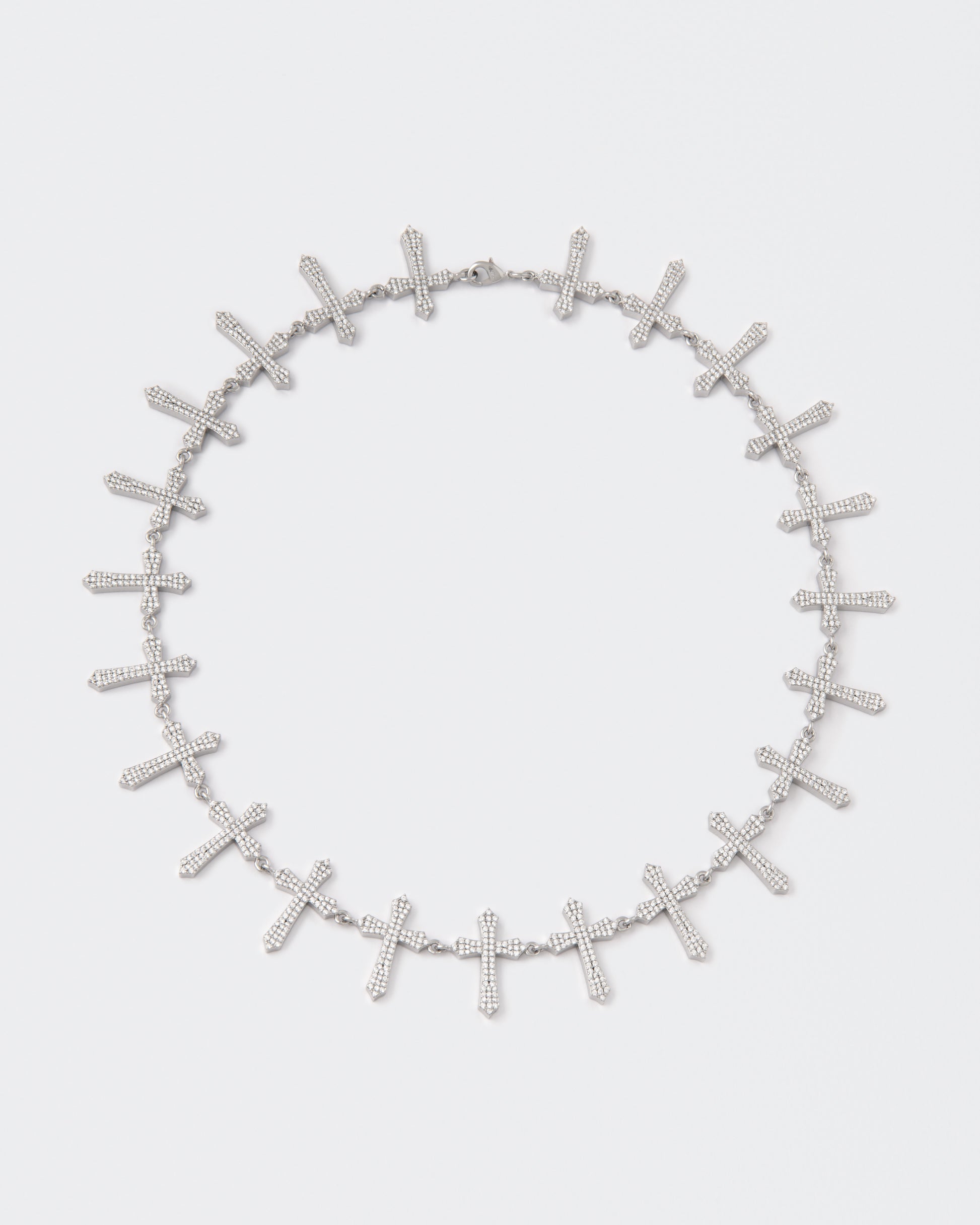 DARKAI Cross Tennis Necklace Main Picture