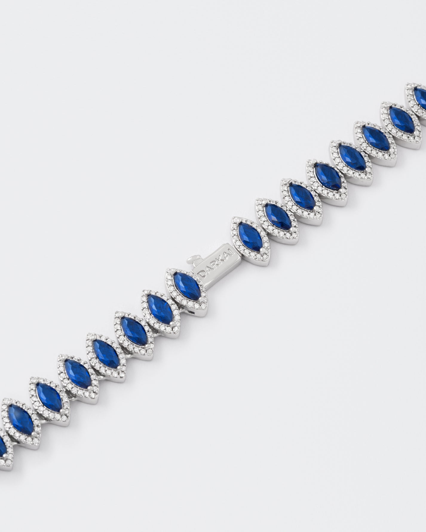 DARKAI Tennis Marquise Burma Bracelet Detail Picture