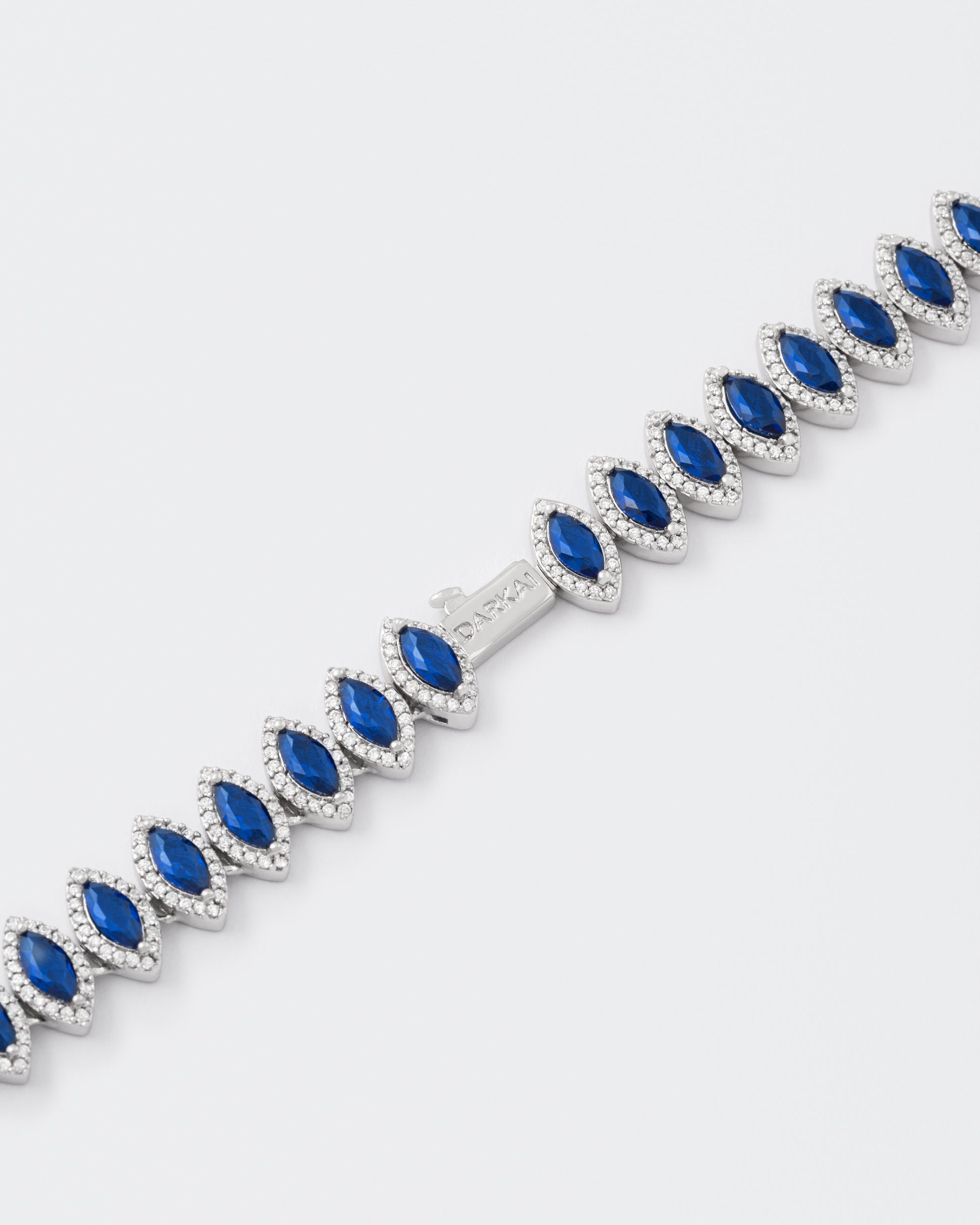 DARKAI Tennis Marquise Burma Bracelet Detail Picture
