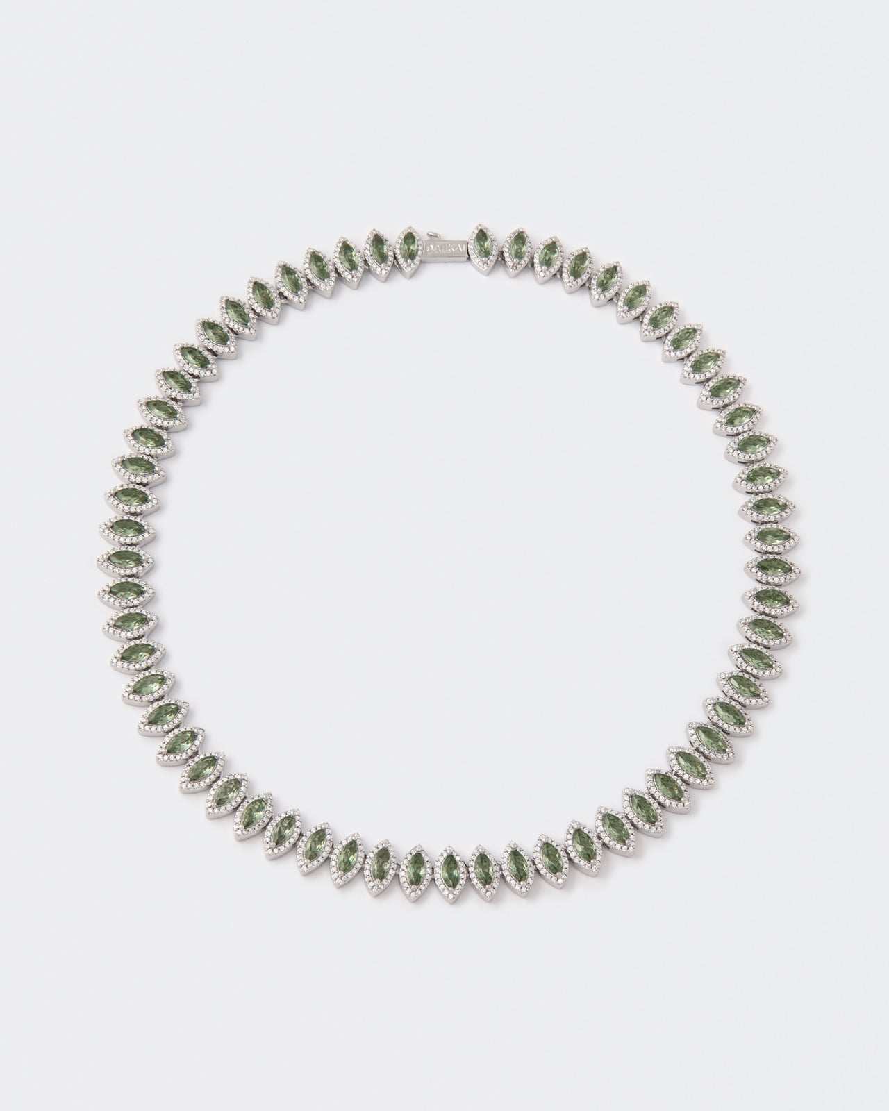 DARKAI Tennis Marquise Tourmaline Necklace Main Picture