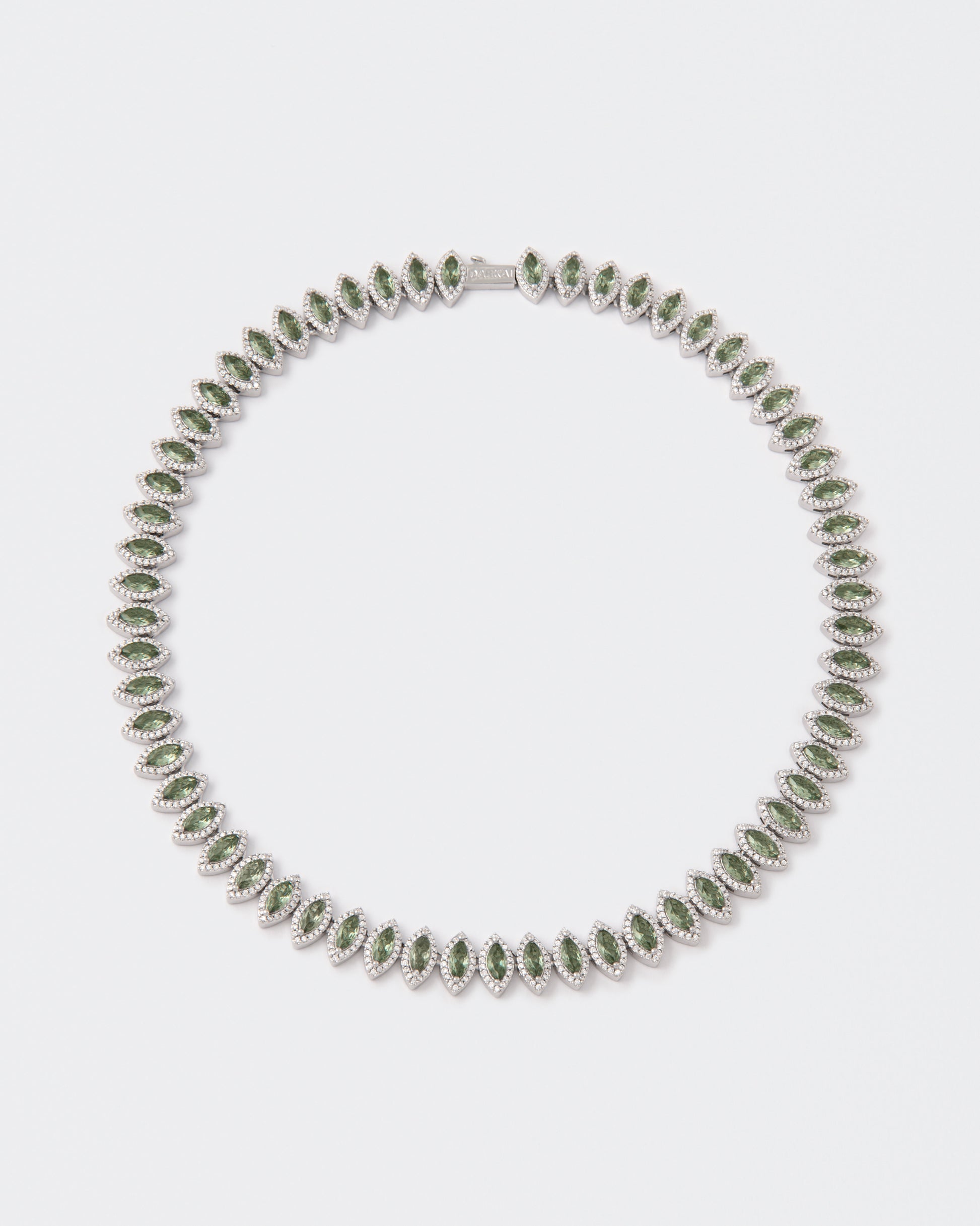 DARKAI Tennis Marquise Tourmaline Necklace Main Picture