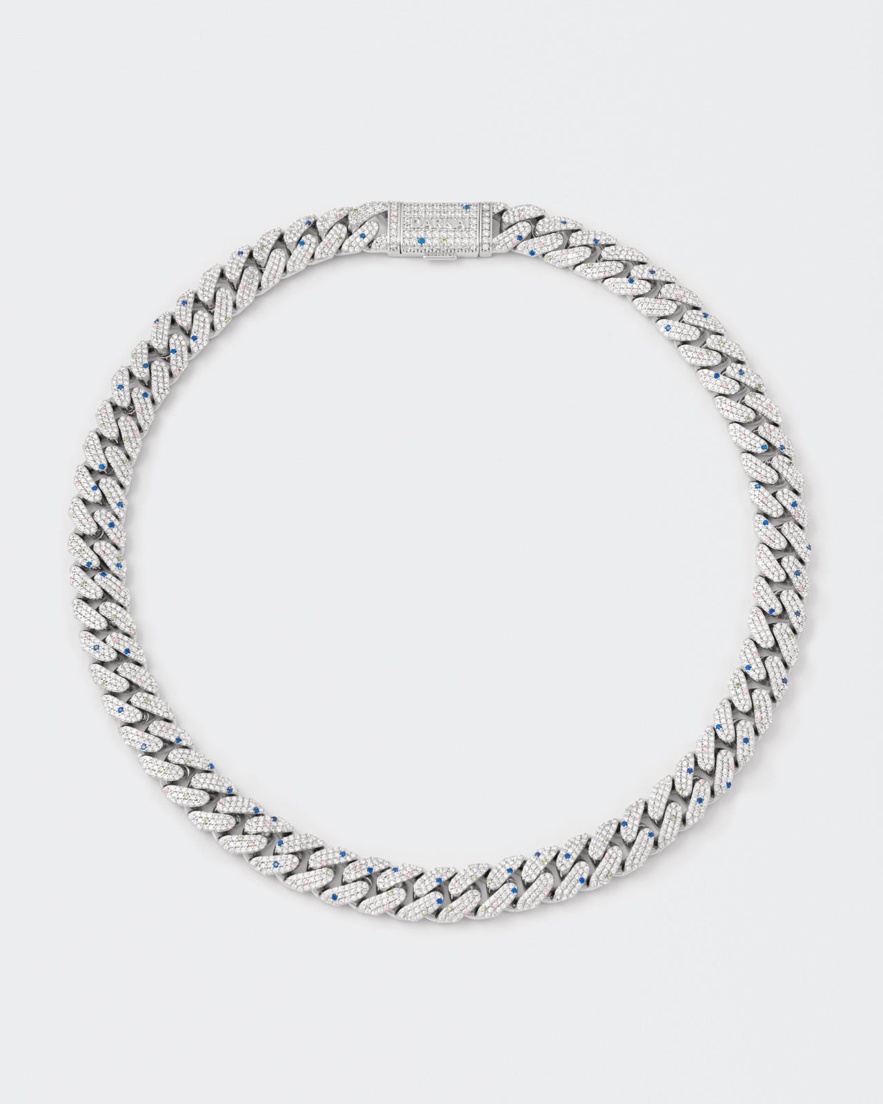 DARKAI Cuban Pavé Sprinkles Necklace Main Picture