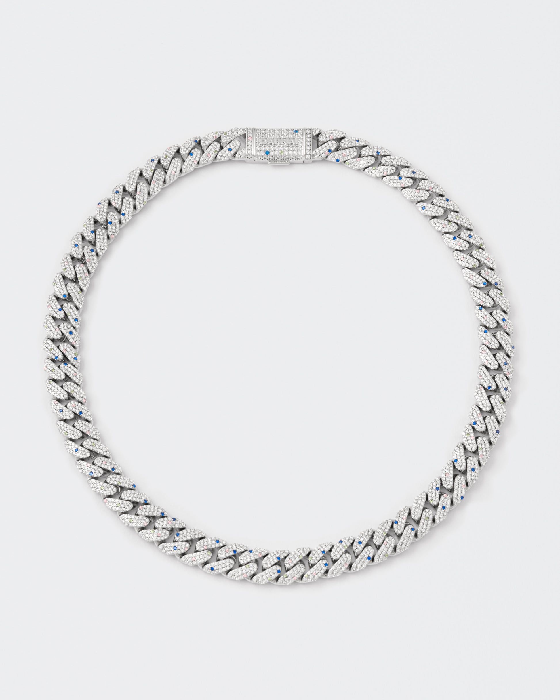 DARKAI Cuban Pavé Sprinkles Necklace Main Picture