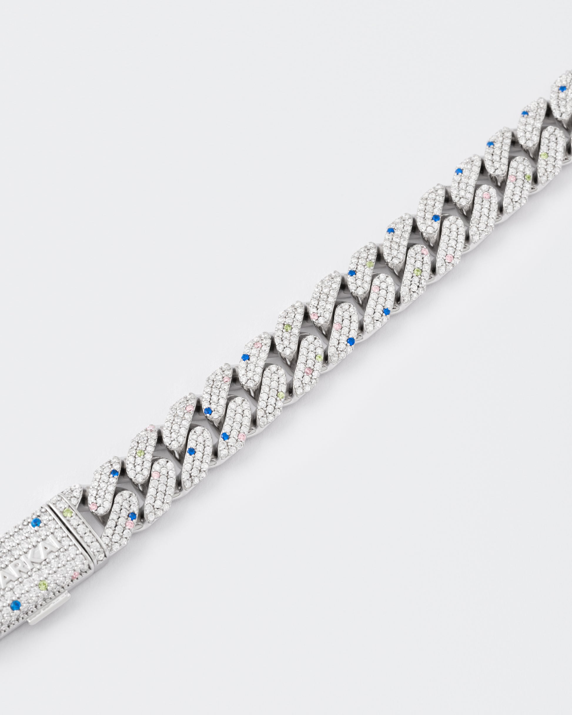 DARKAI Cuban Pavé Sprinkles Bracelet Detail Picture