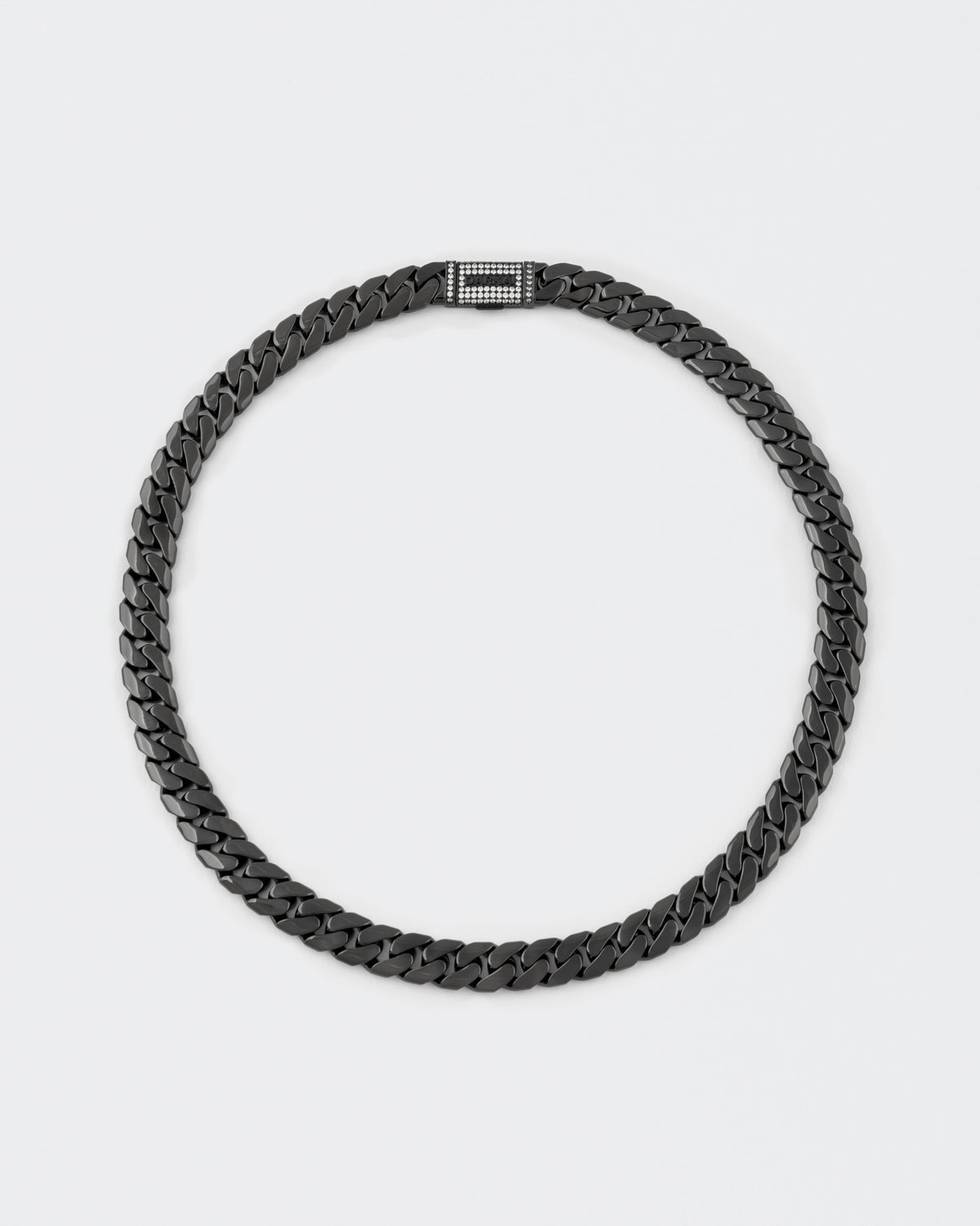DARKAI Black Cuban Edge Necklace Main Picture